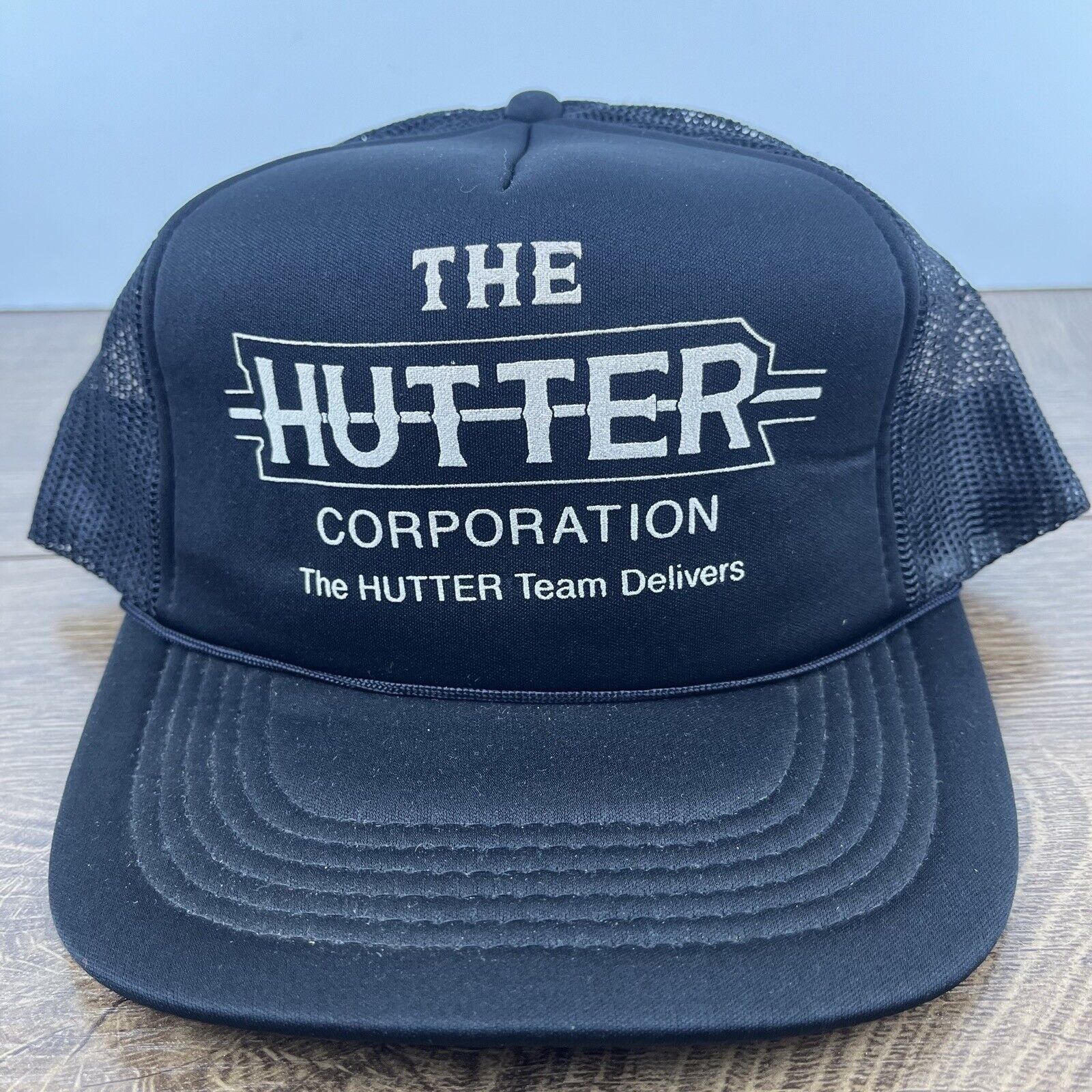 Other The Hutter Corporation Snapback Hat Black Adjustable Hat Bla Size ONE SIZE - 1 Thumbnail