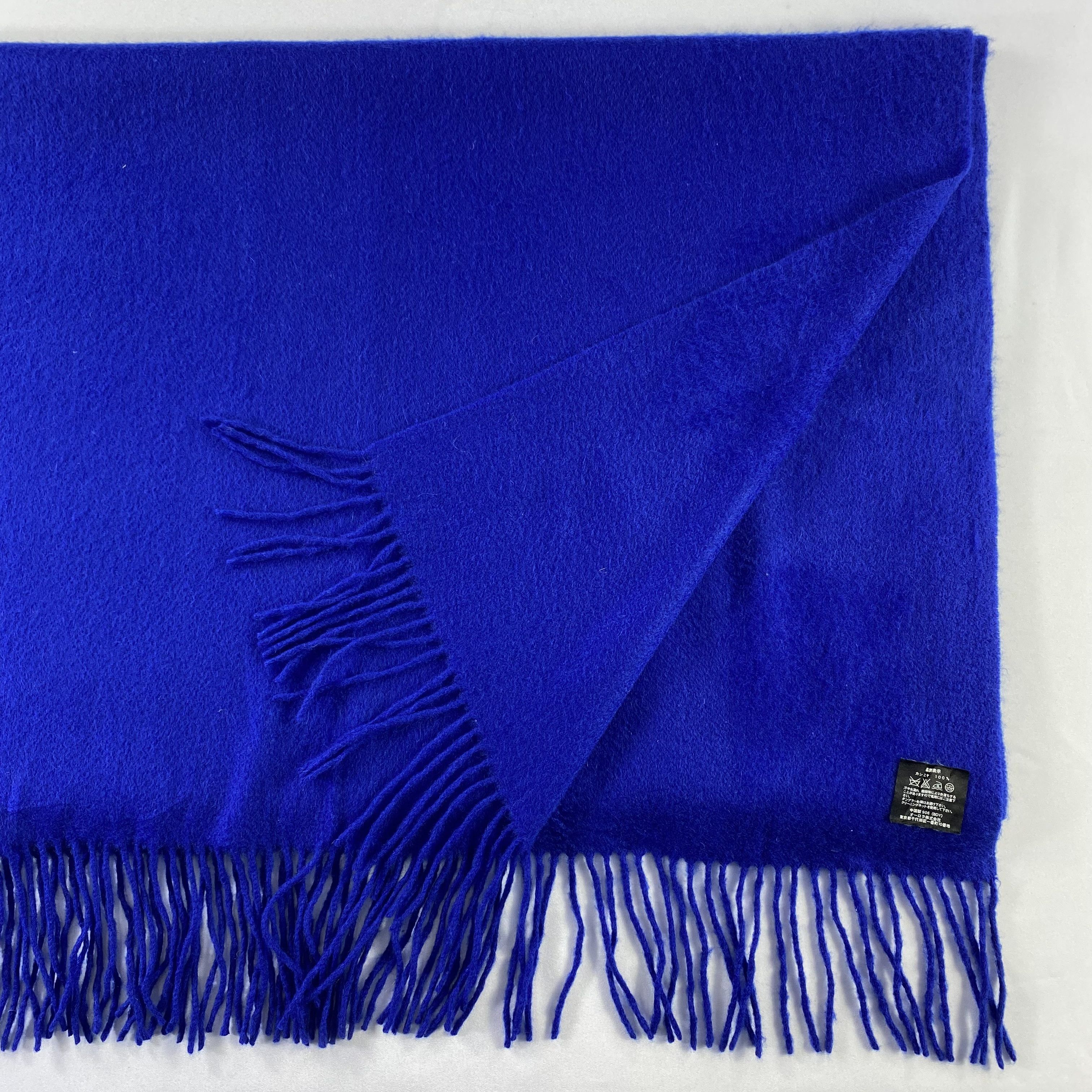 Lanvin × Vintage Lanvin Scarf Neck Wrap Cashmere Muffler Size ONE SIZE - 4 Thumbnail