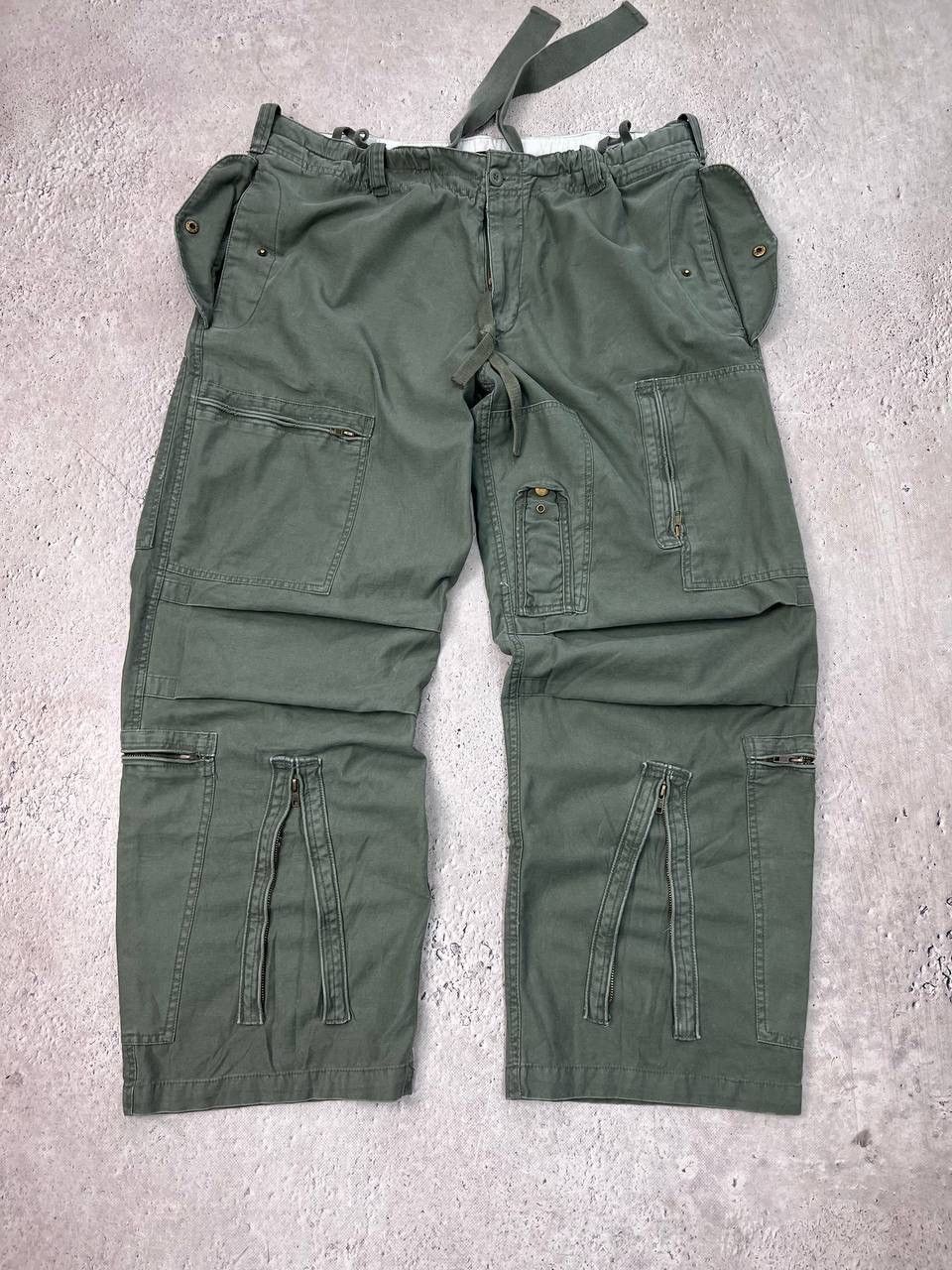 Carhartt × Vintage Vintage y2k Carhartt Baggy olive Cargo Pants Size US 34 / EU 50 - 1 Thumbnail