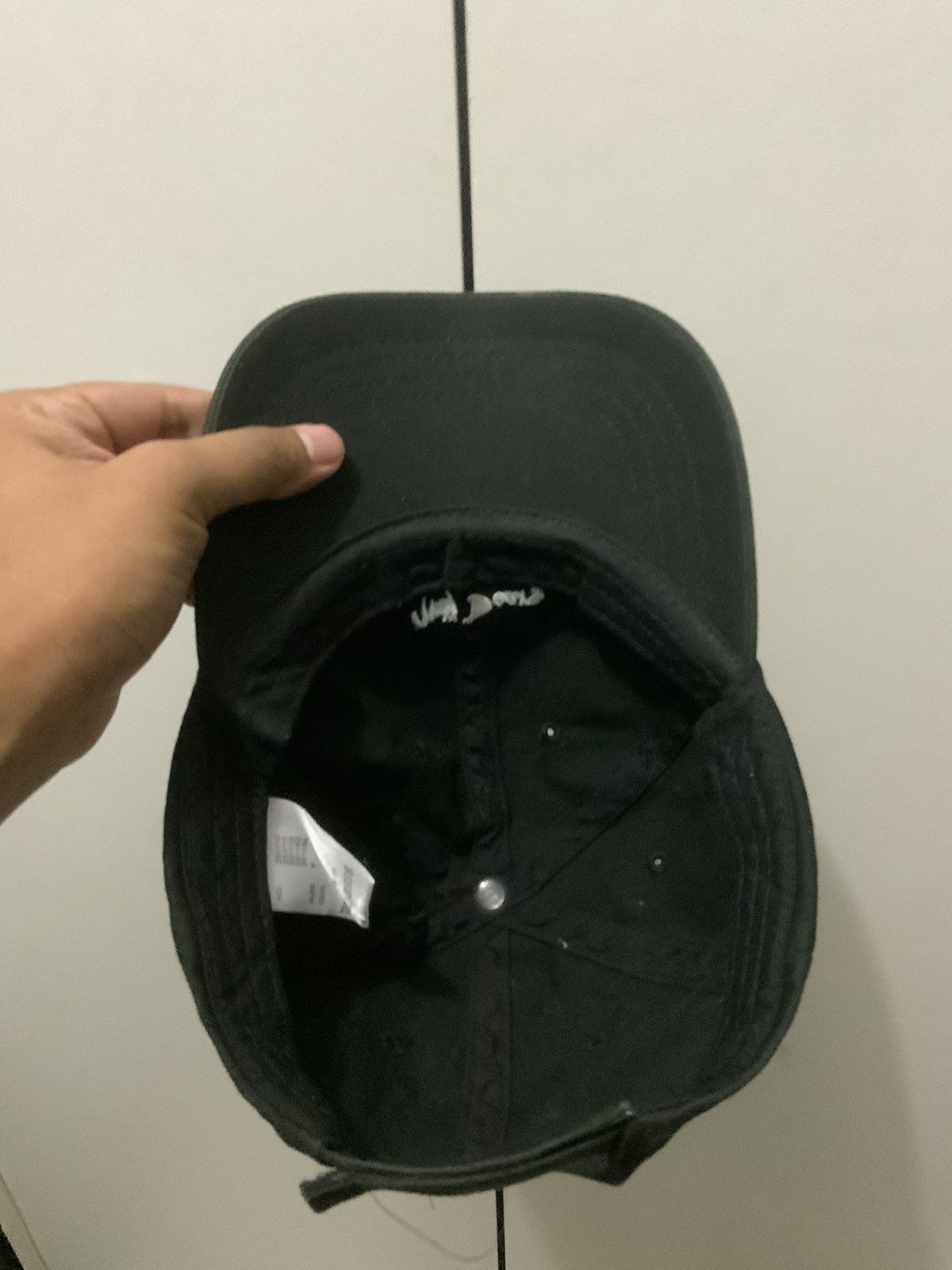 If Six Was Nine My Dears Spellout Black Hat Size ONE SIZE - 7 Thumbnail