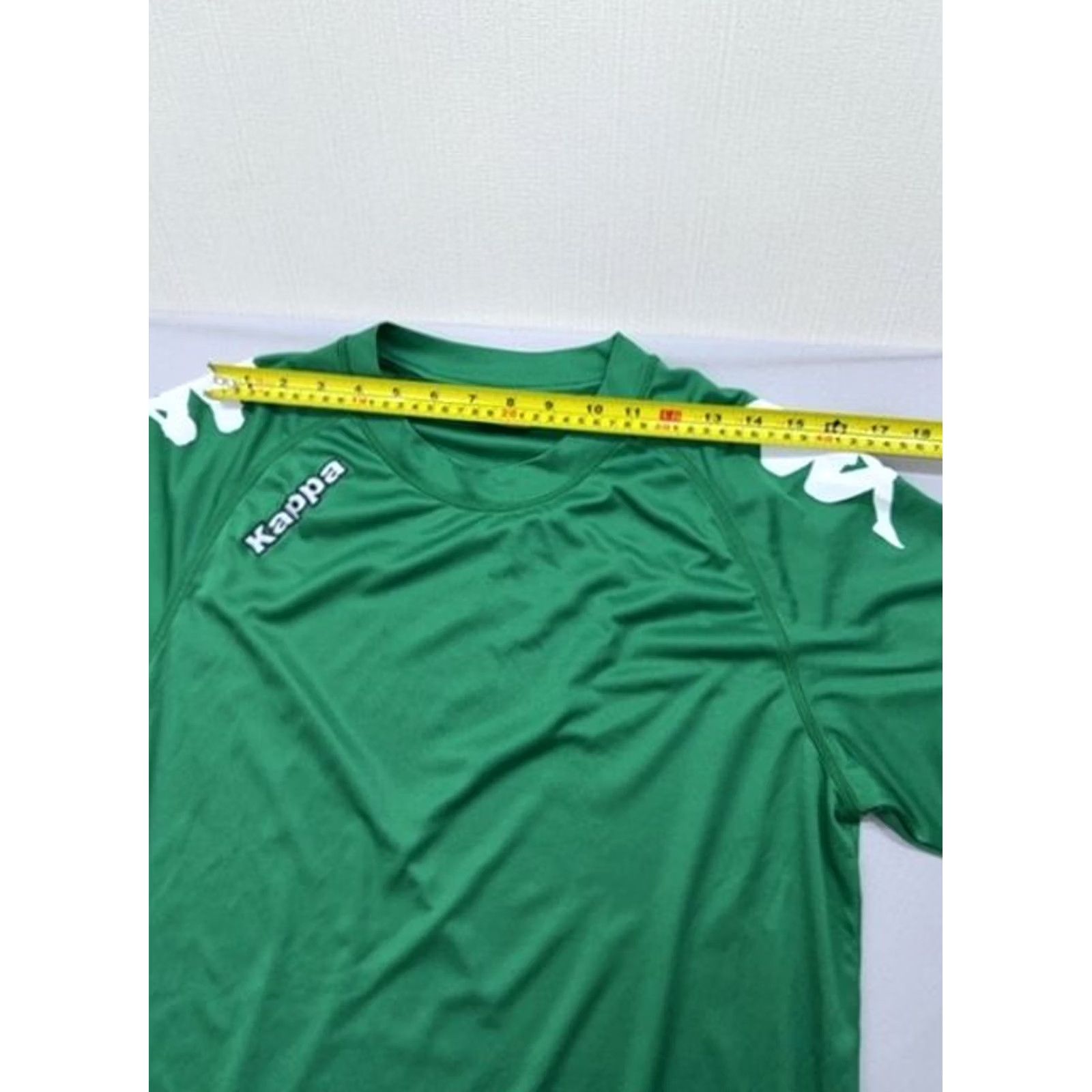 Kappa Kappa Green XL Short Sleeve Shirt Unisex 100% Polyester Crew Neck T-Shirt Size US XL / EU 56 / 4 - 5 Thumbnail