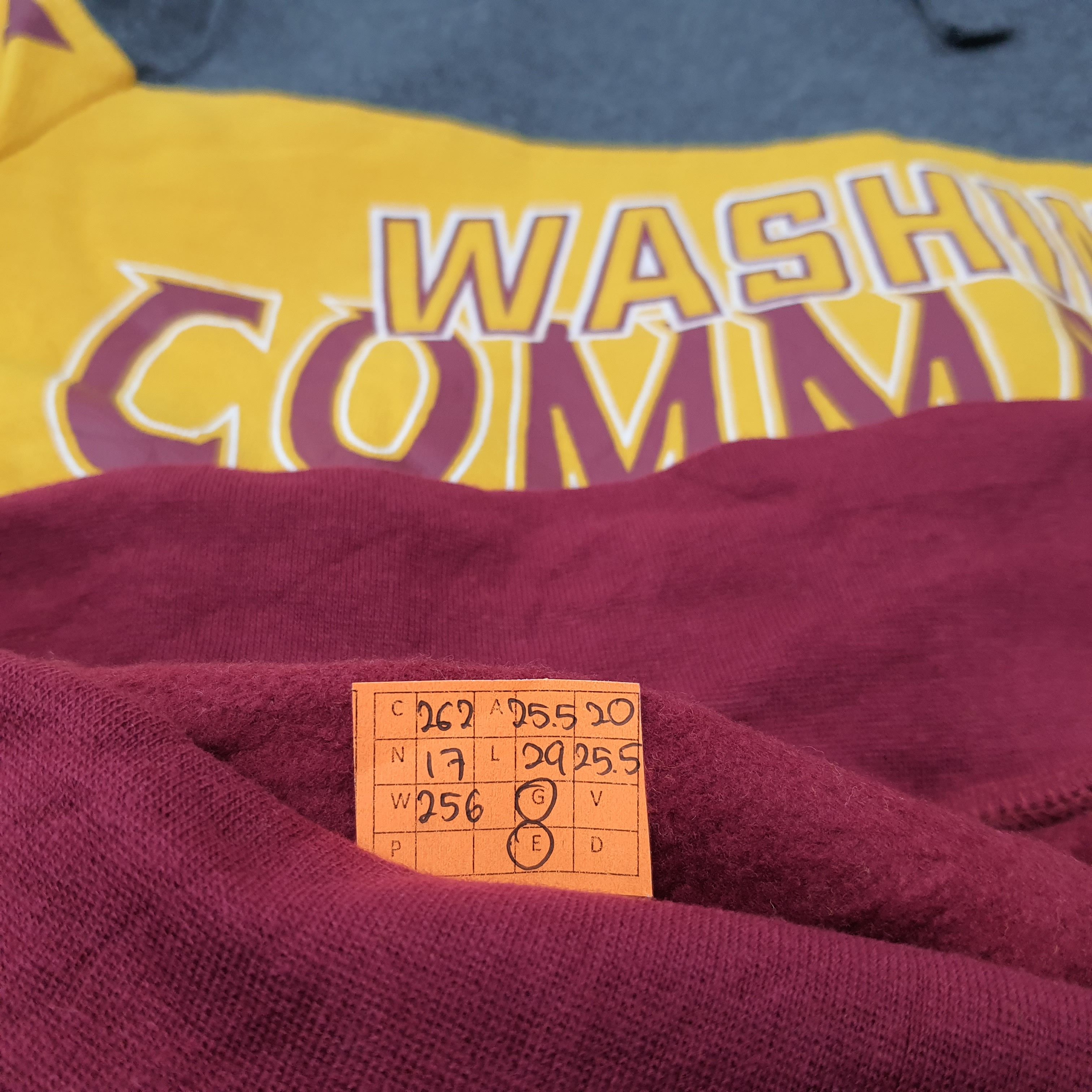 Starter Vintage Washington Commanders Dead Stock Hoodie C262N17 Size US XL / EU 56 / 4 - 11 Thumbnail