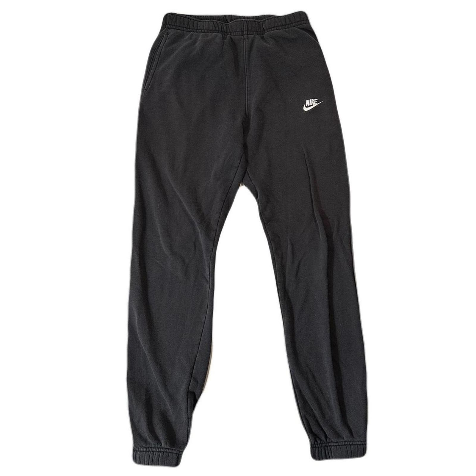 Nike Nike Sportswear Black Sweat Pants Size US 29 - 1 Thumbnail