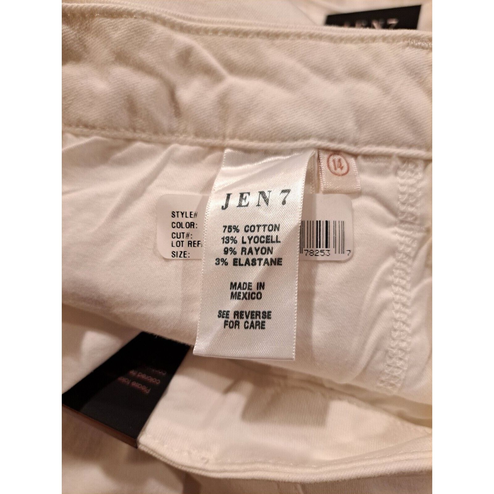 7 For All Mankind 7 For All Mankind Jen 7 Slim Bootcut Jeans Seven White 14 Size 36" / US 14 / IT 50 - 9 Thumbnail