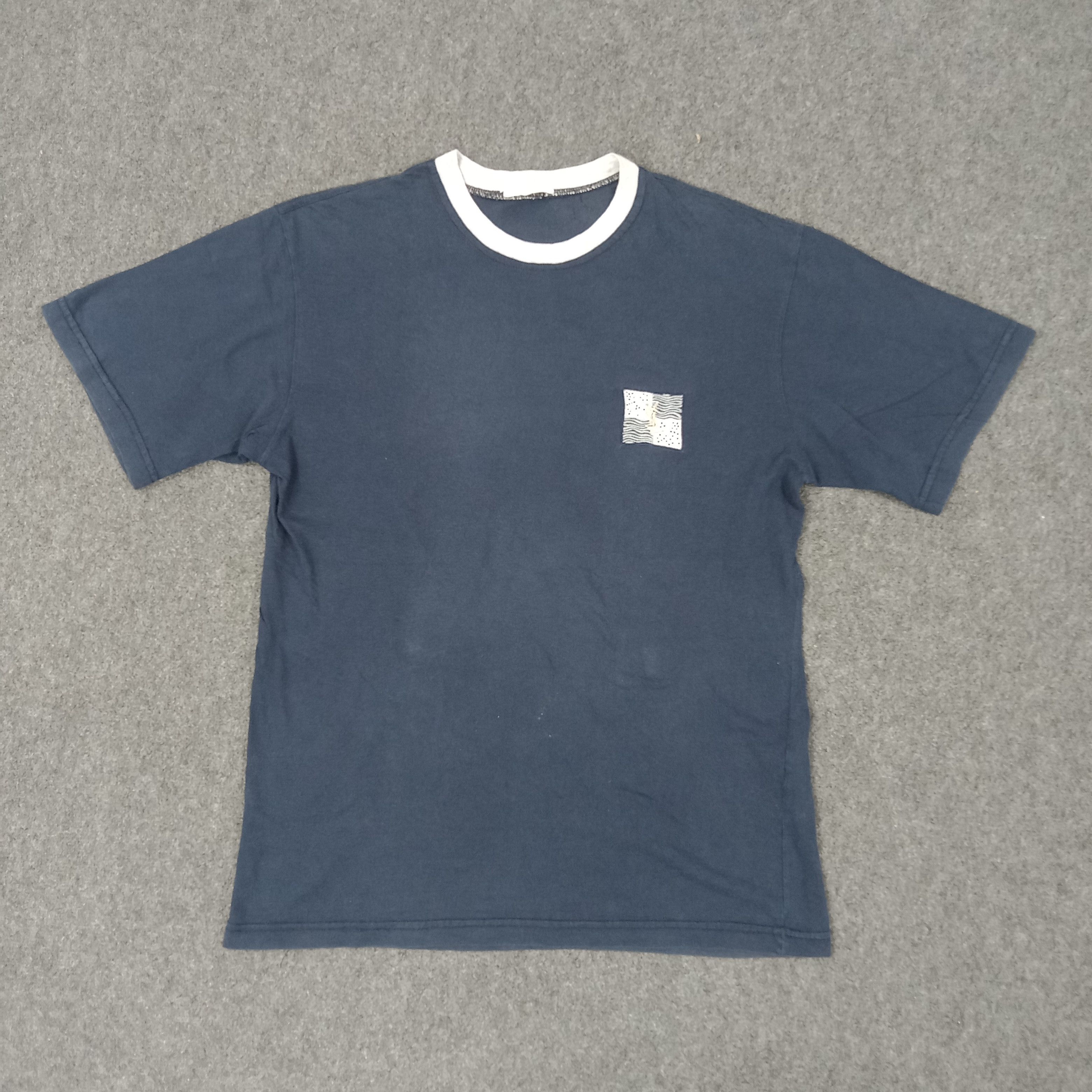 Vintage × Yves Saint Laurent Yves Saint Laurent Italian Brand Tshirt Size US L / EU 52-54 / 3 - 3 Thumbnail