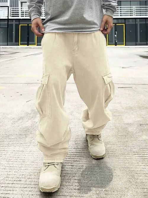 Japanese Brand Cargo Loose Fit Pants Gorpcore Size US 32 / EU 48 - 3 Thumbnail