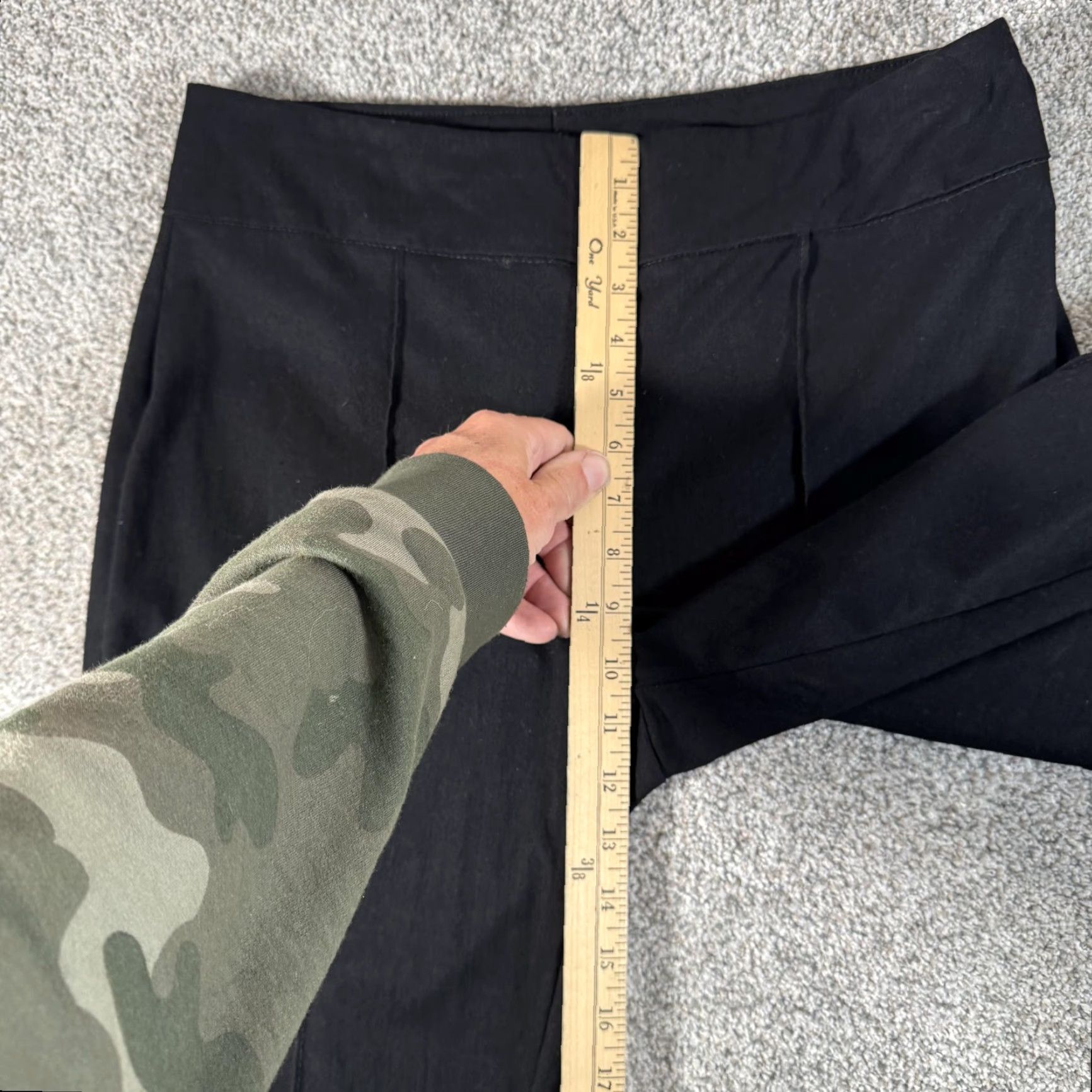 Vintage Chico's Travelers Collection Pants Black Ankle Ponte Knit Tapered Leg Womens Regular Size 1 Stretch Pull-On Classic Size 25" / US 0 / IT 36 - 5 Thumbnail