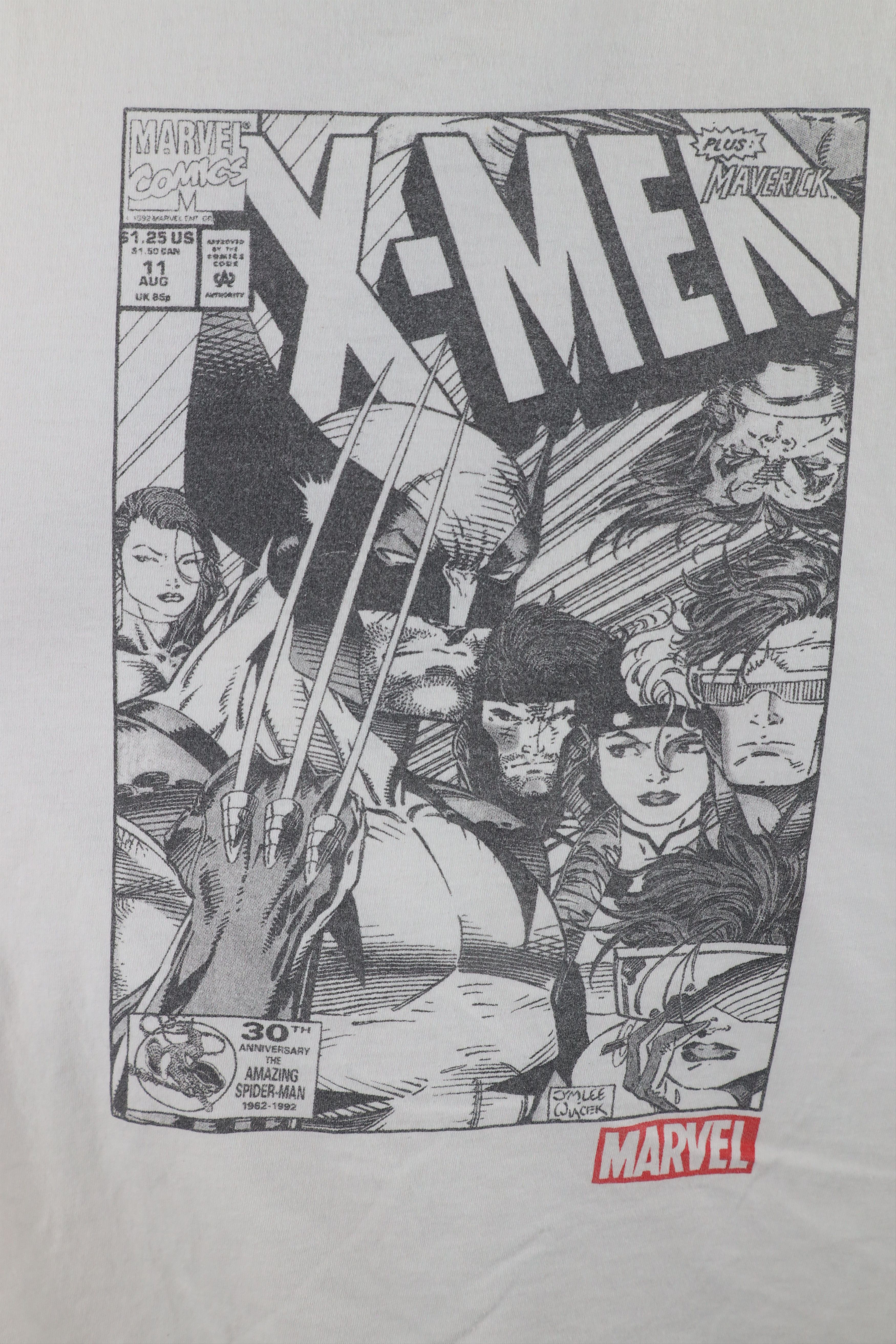 Vintage Retro Marvel Comics Wolverine Scratch Short Sleeve T-Shirt Size US L / EU 52-54 / 3 - 4 Thumbnail