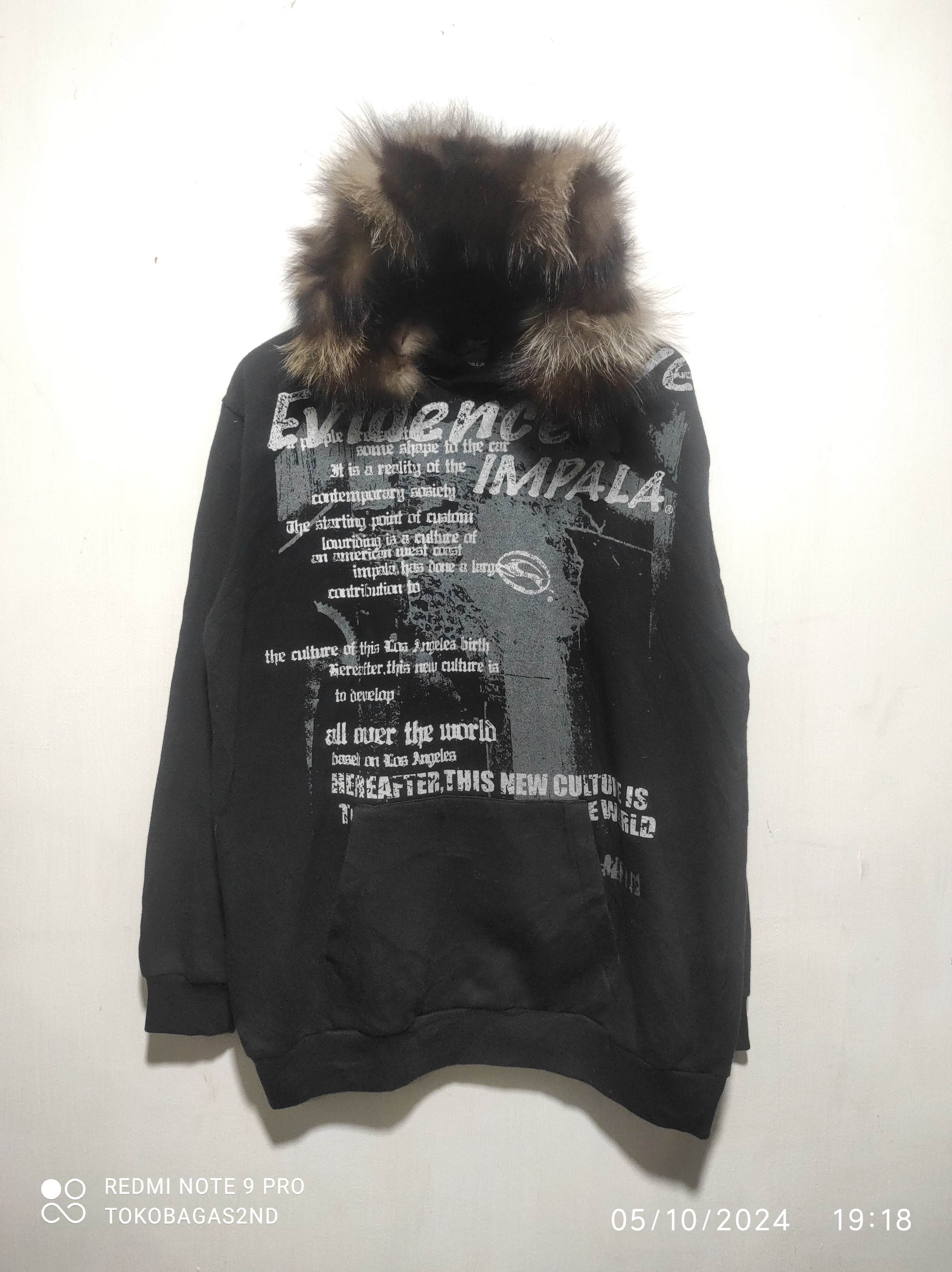 Hysteric Glamour Impala Poem Fur Hoodie i6w9 LGB style Size US XL / EU 56 / 4 - 3 Thumbnail