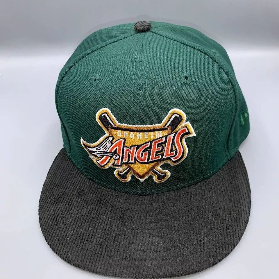 New Era Los Angeles LA Angels Hat Men 7 5/8 59Fifty New Era Fitted Size ONE SIZE - 2 Thumbnail
