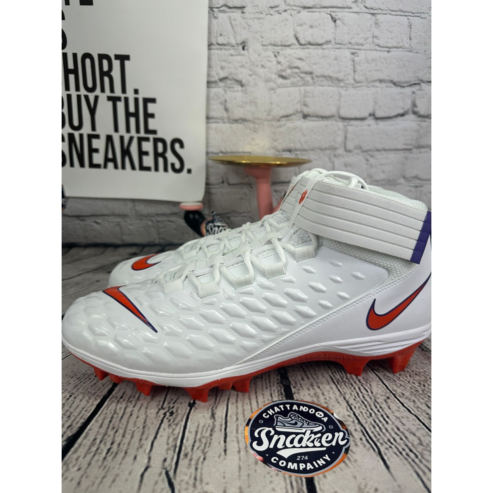 Nike Nike Force Savage Pro 2 Cleats Mens 13.5 Clemson Tigers Size US 13 / EU 46 - 3 Thumbnail