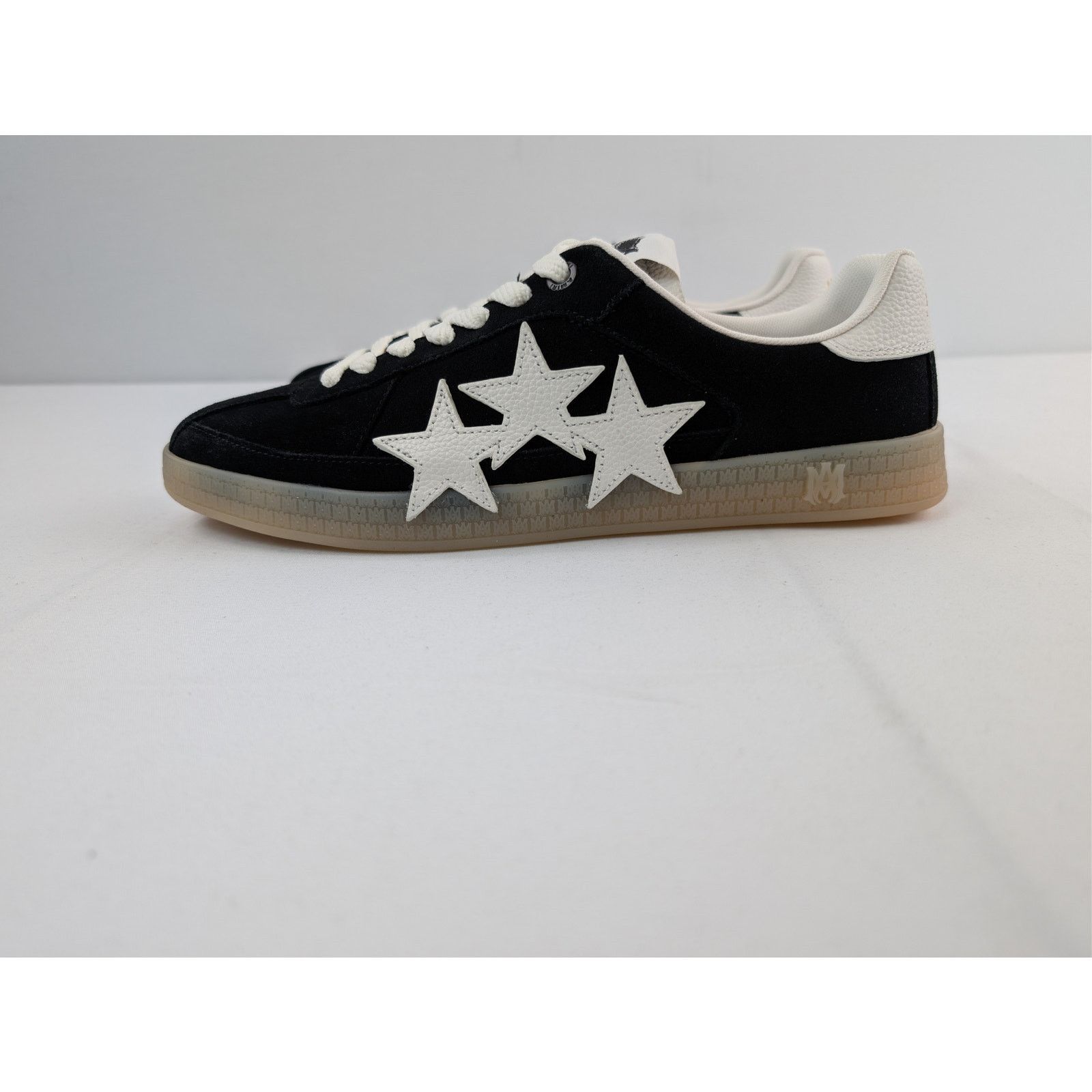Amiri o1rshd1 Suede Pacific Sneakers in Black Size US 11 / EU 44 - 9 Thumbnail
