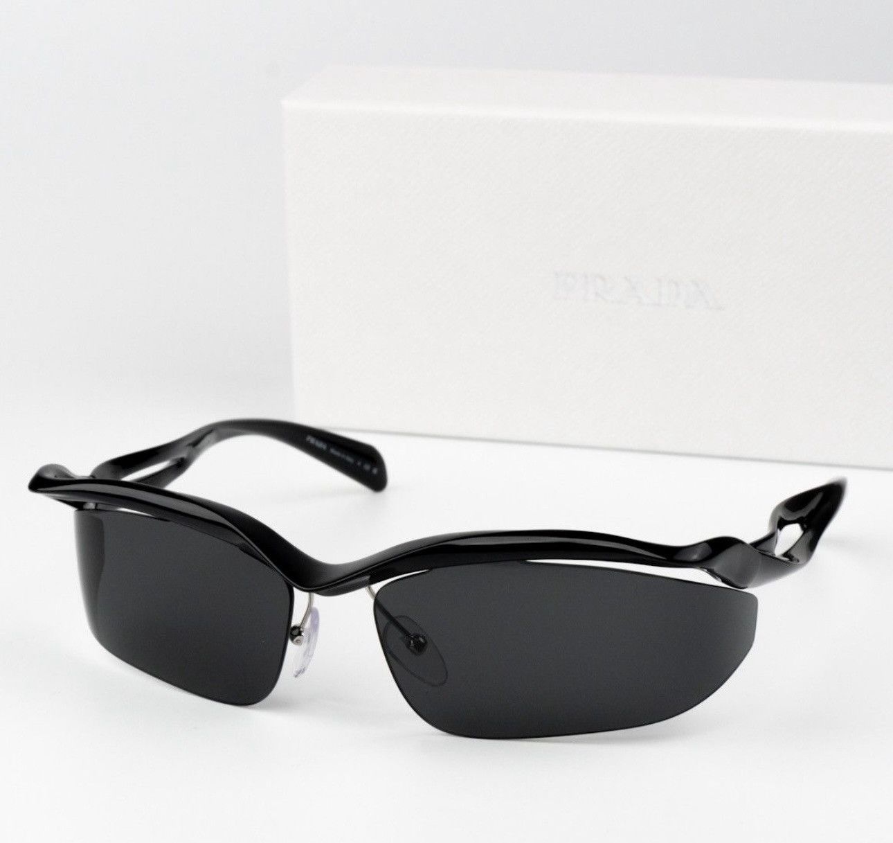 Prada NEW Prada Symbole sunglasses PR A25S 1AB5S0 Size ONE SIZE - 12 Thumbnail