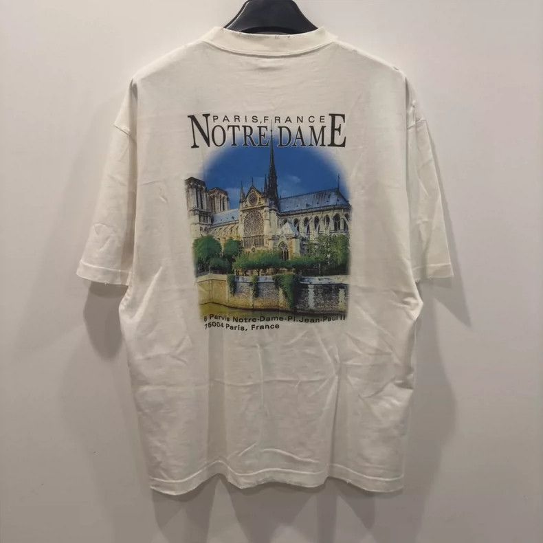 Balenciaga Balenciaga White Castle Short Sleeves 2504-Nextarrow Size US XXS / EU 40 - 2 Thumbnail