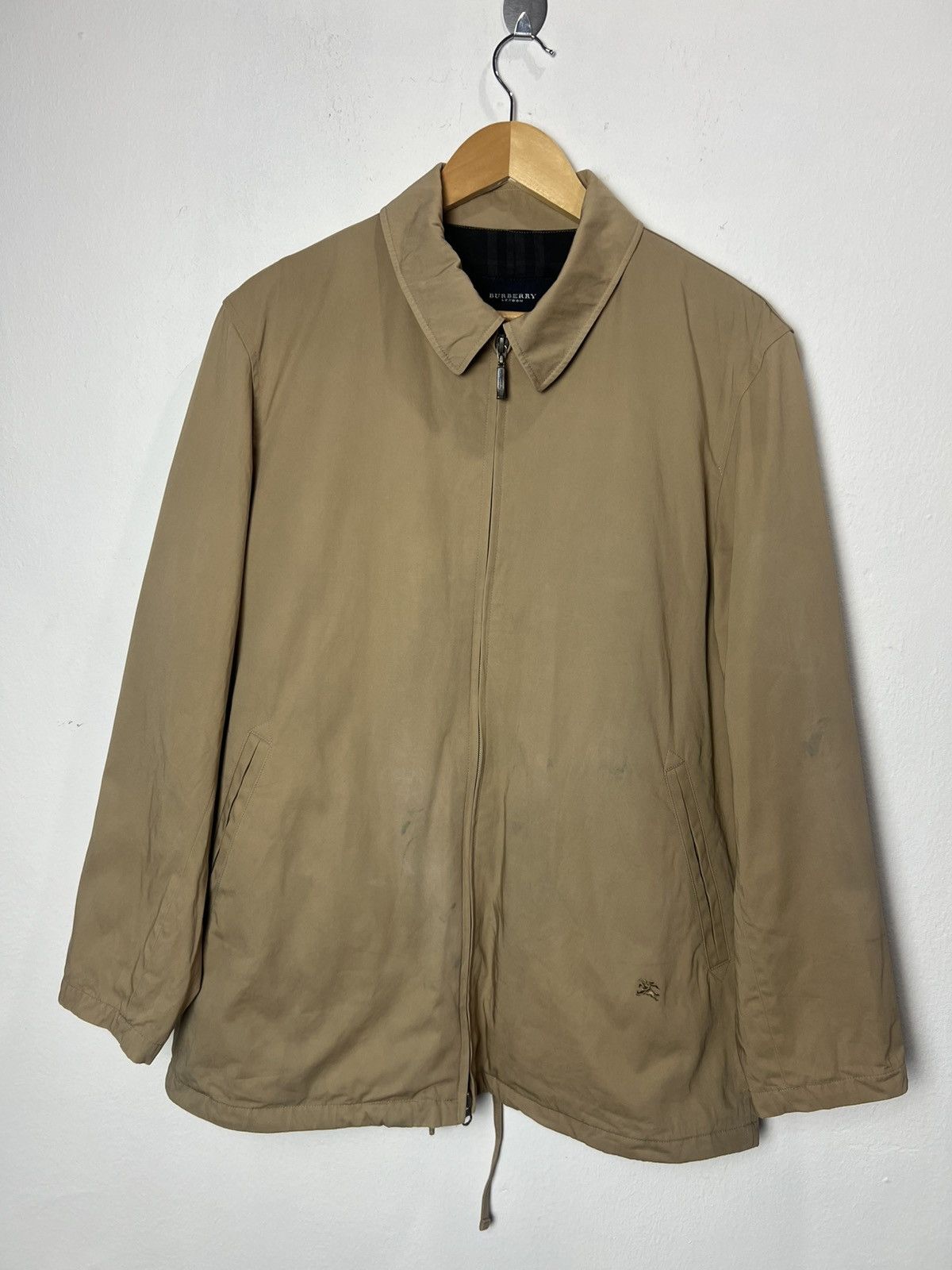 Burberry Vintage Burberry London Harrington Style Jacket Size US L / EU 52-54 / 3 - 1 Thumbnail