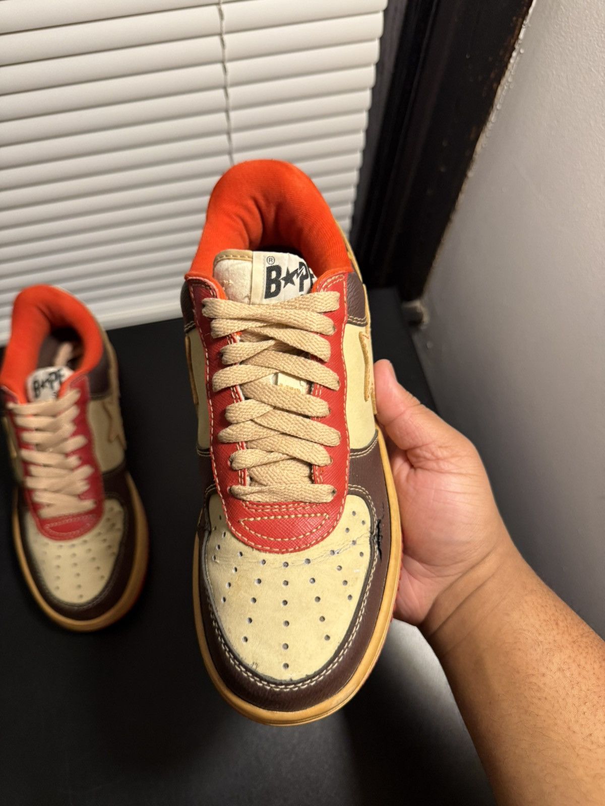 Bape Bapesta College Dropout Kanye Size 6.5 Size US 6.5 / EU 39-40 - 7 Thumbnail