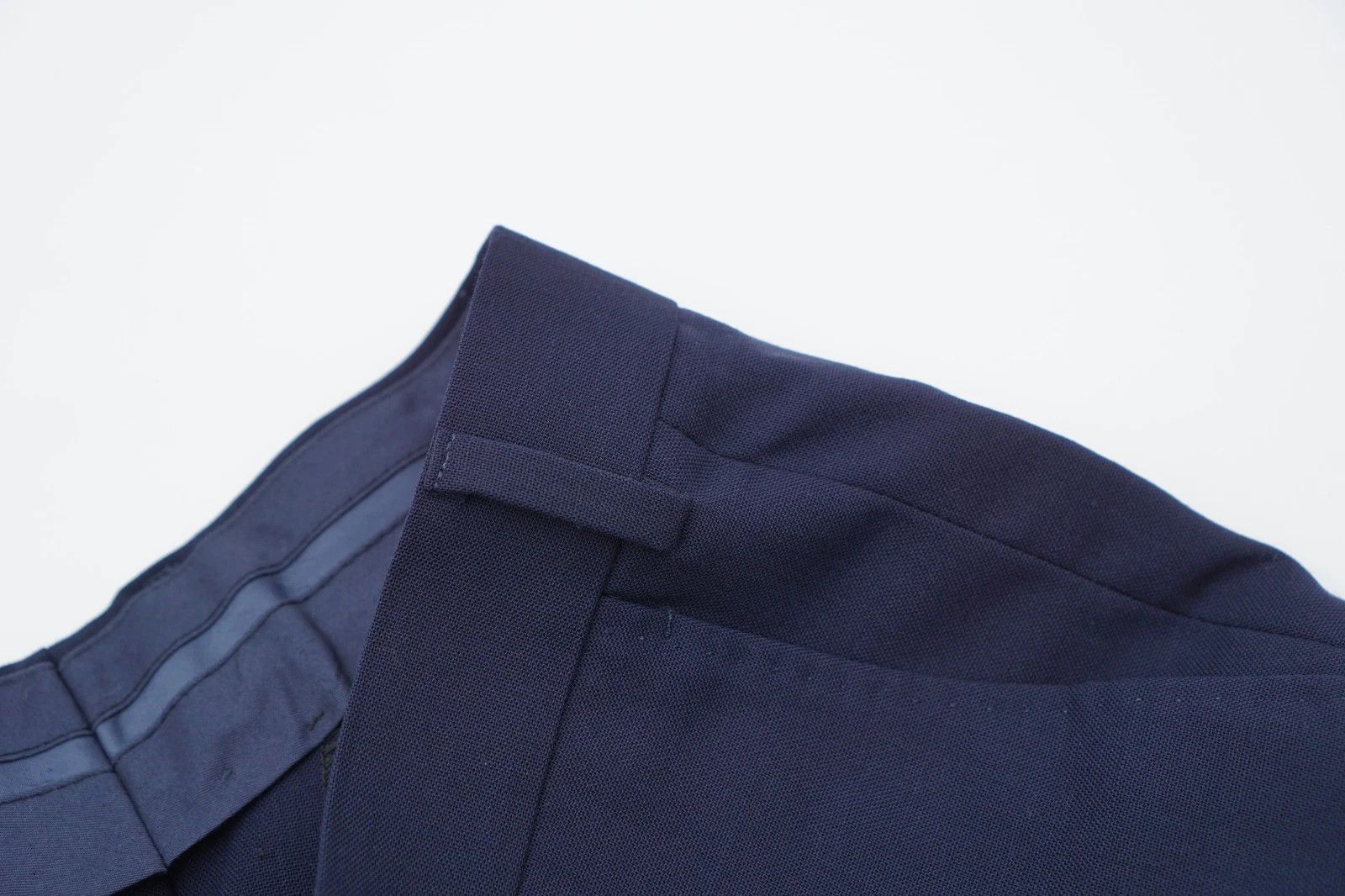 Suitsupply Men Suitsupply Pants Navy Blue Wool Traveller Soho UK/US38 Size 38R - 4 Thumbnail