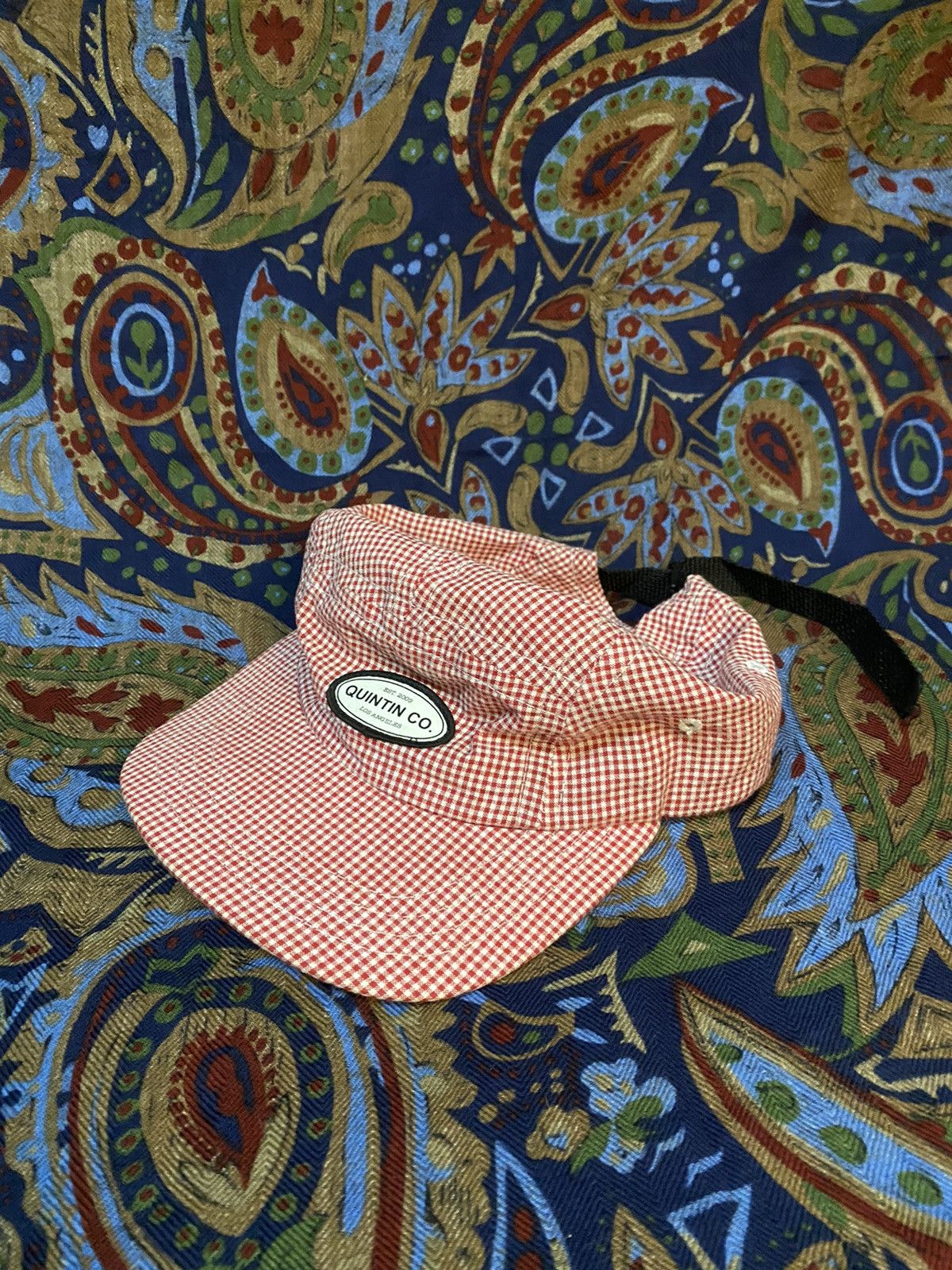 Hypebeast × Quintin Co. checker Los Angeles Quintin co. 5 panel Hypebeast Size ONE SIZE - 9 Thumbnail