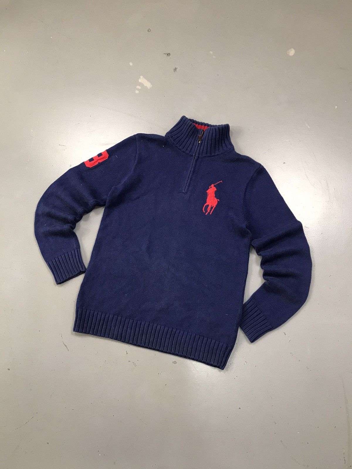 Designer × Polo Ralph Lauren × Vintage Vintage Ralph Lauren polo tag embroidered zipper sweater Size US L / EU 52-54 / 3 - 2 Thumbnail