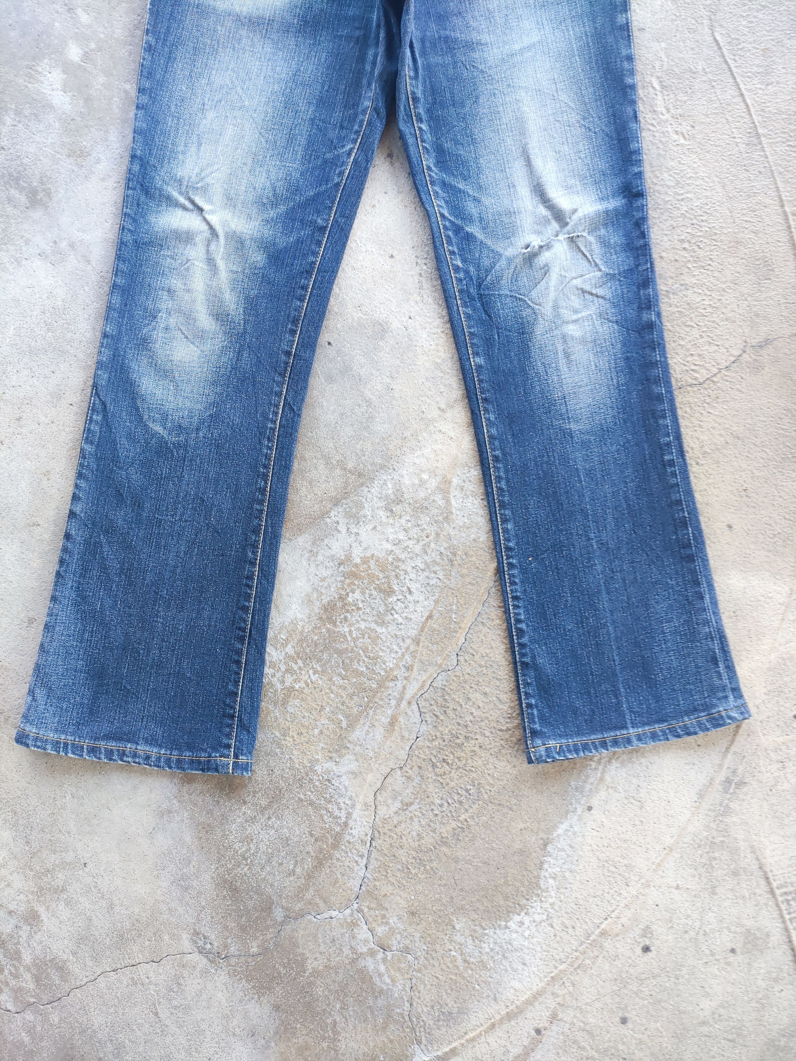 Edwin × Jean Vintage Edwin 503 BOOT Jeans Faded Denim Pants FLARED W32 Size US 34 / EU 50 - 4 Thumbnail