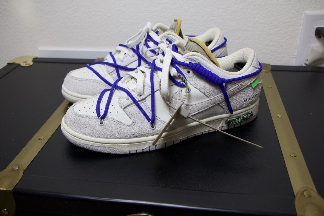Nike × Off-White Nike x Off-White Dunk Low Lot 32 Size US 10 / EU 43 - 1 Thumbnail