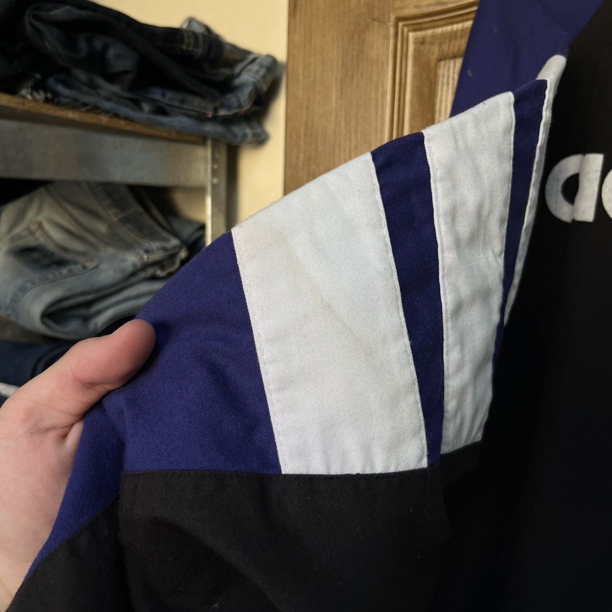 Adidas Vintage Adidas Jacket Baggy Big Logo Y2K 80s Size US S / EU 44-46 / 1 - 10 Thumbnail