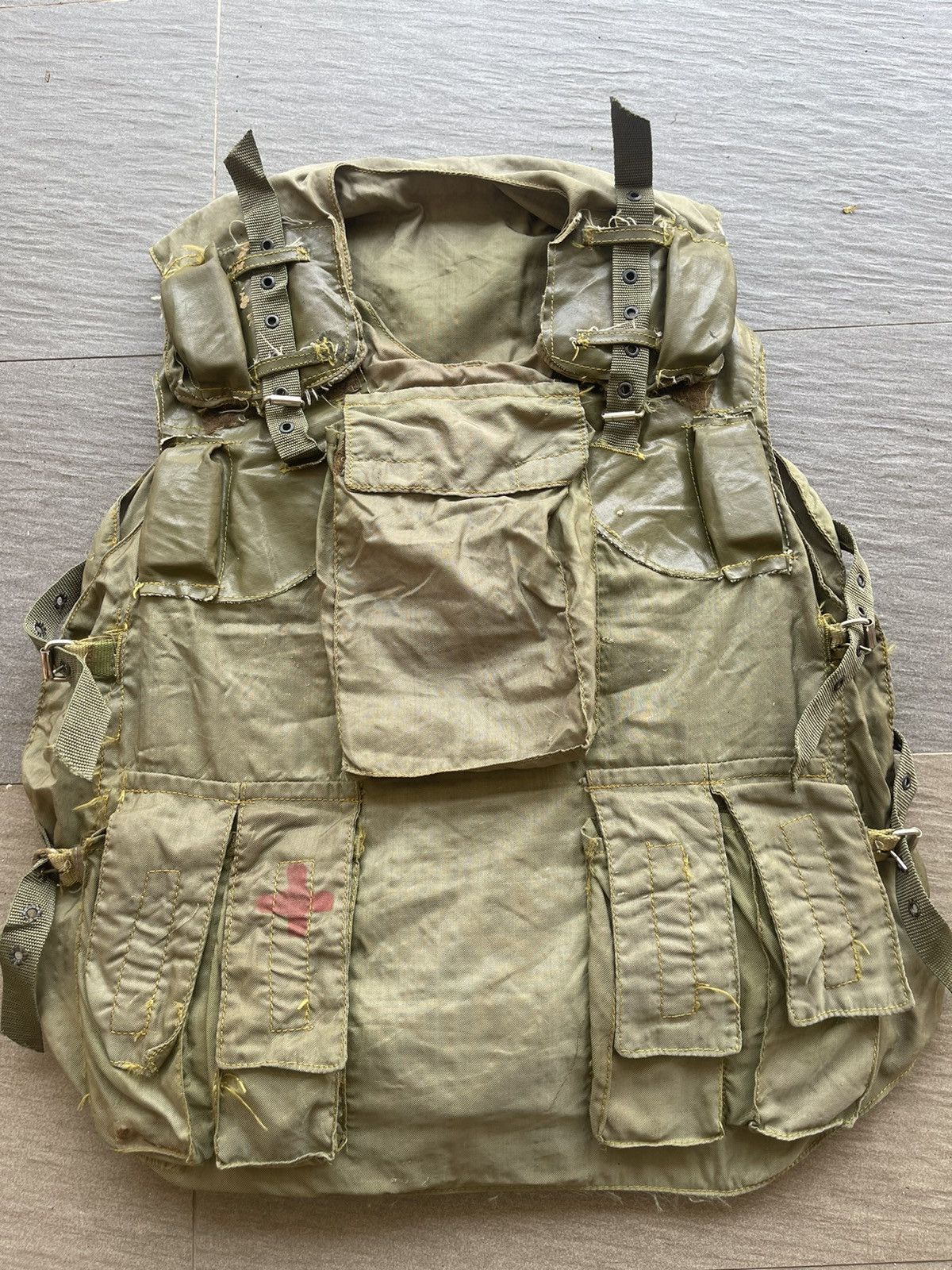 Vintage VINTAGE 80’s 6B3 BALLISTIC BODYARMOR BULLETPROOF VEST SOVIET Size US XL / EU 56 / 4 - 6 Thumbnail