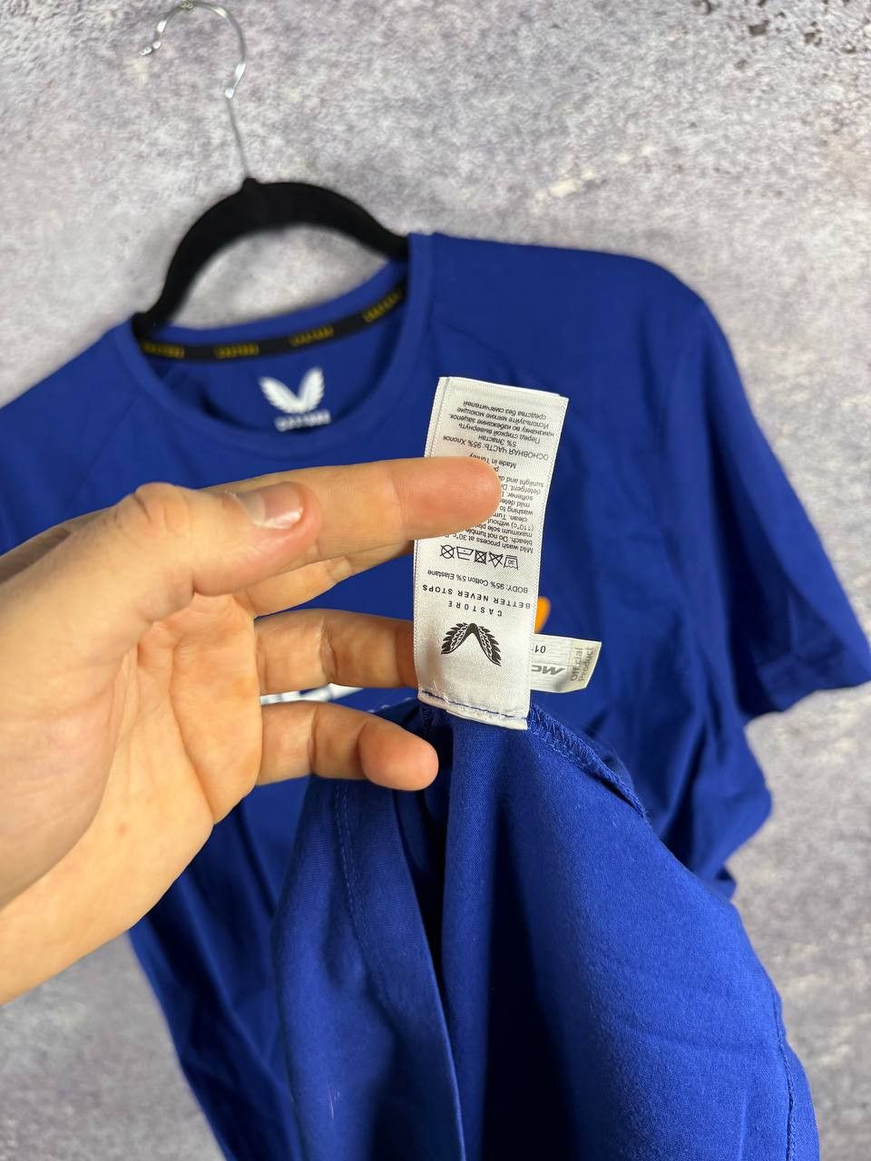 Castore × Formula 1 × Malcolm McLaren McLaren Formula 1 Racing Team T-Shirt Blue Men's XL Size US XL / EU 56 / 4 - 13 Thumbnail