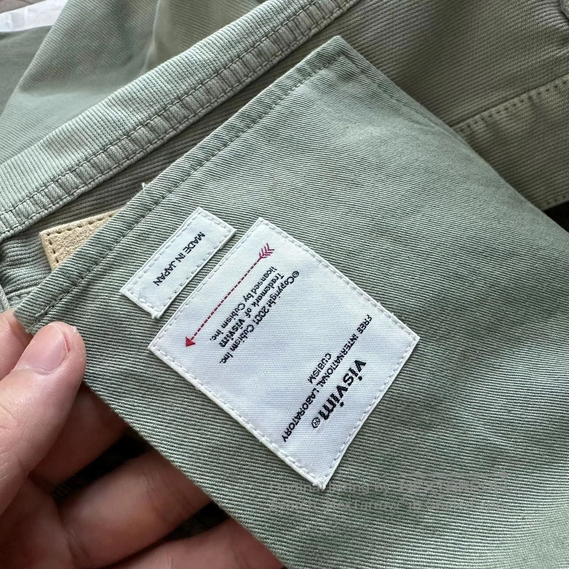 Visvim VISVIM 23SS FLUXUS 01 DMGD Dry Pique Pants. Size US 26 / EU 42 - 7 Thumbnail