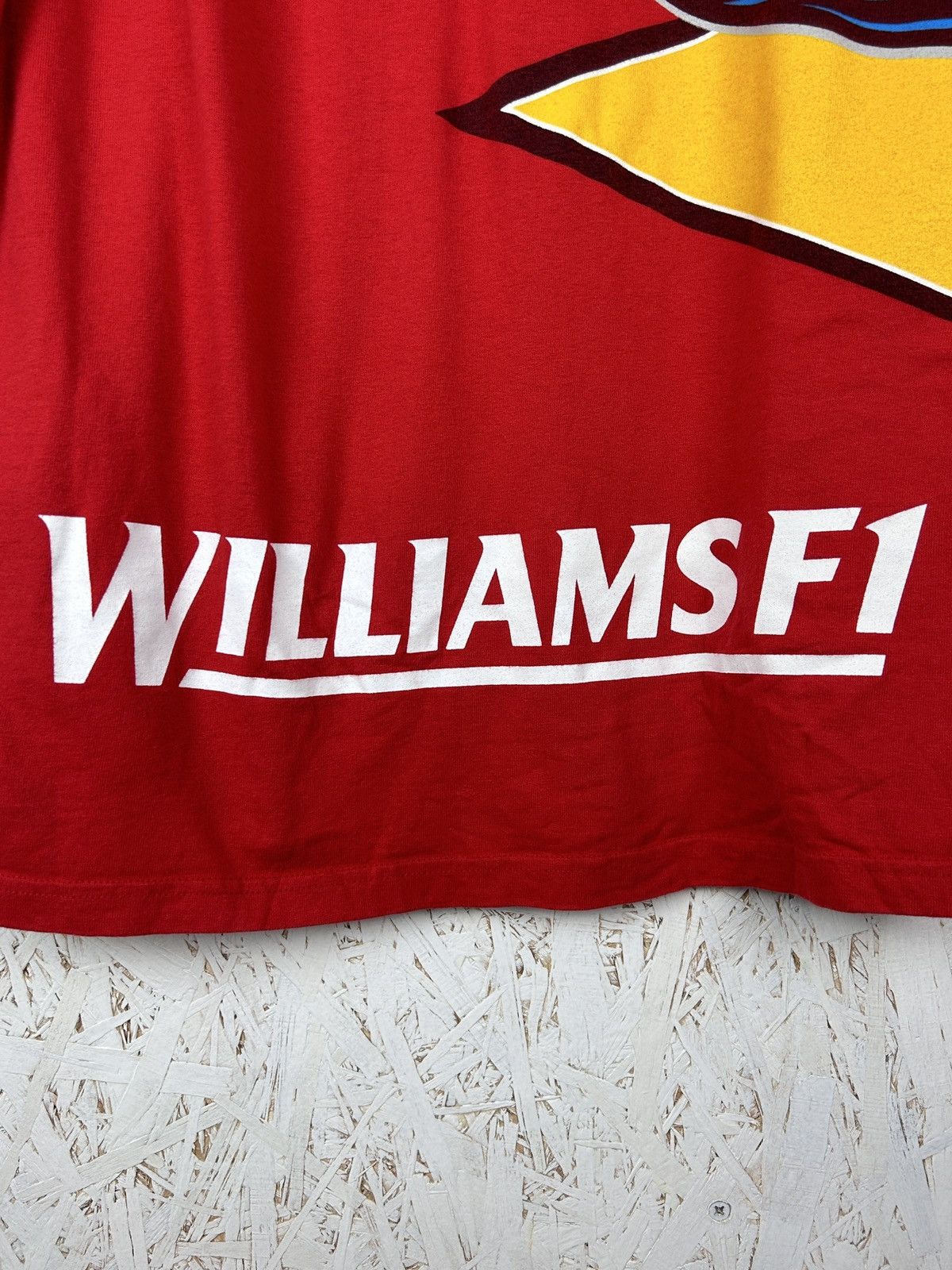 Formula 1 90s Vintage Formula 1 Williams Winfield Racing T-Shirt Red Size US XL / EU 56 / 4 - 7 Thumbnail