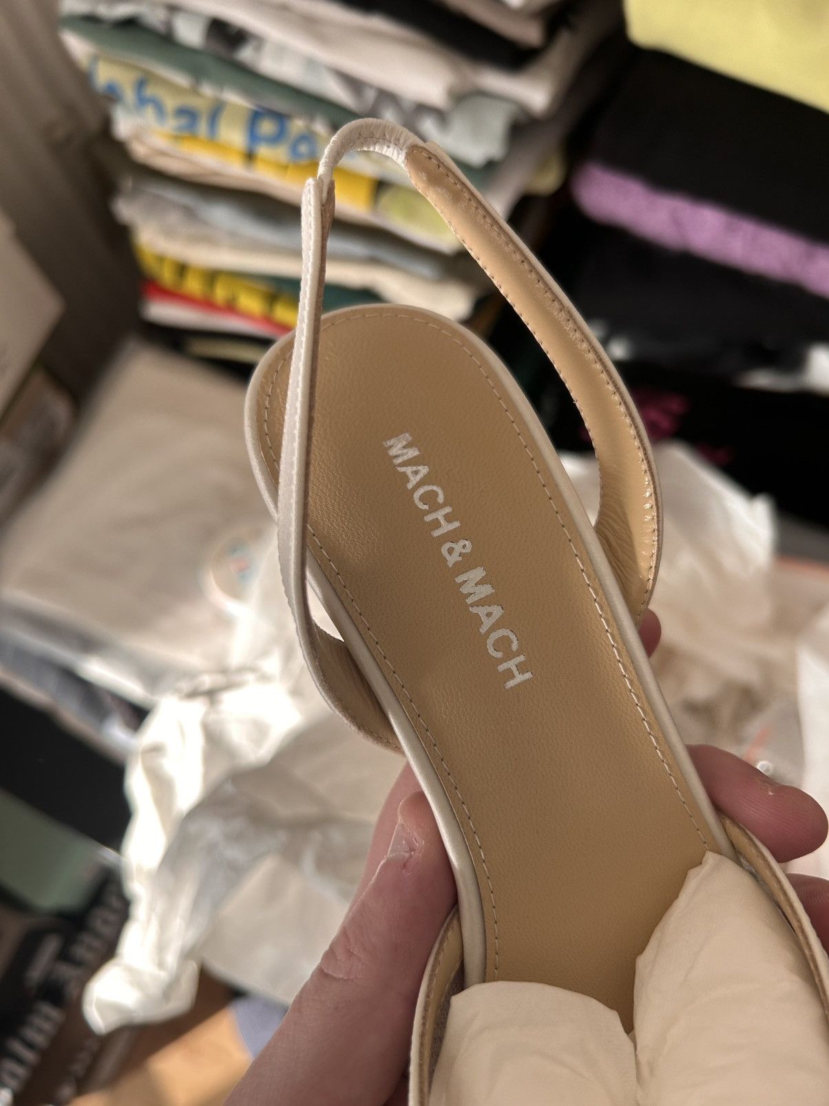 MACH & MACH Mach & Mach Le Cadeau Slingbacks Size US 8 / IT 38 - 3 Thumbnail