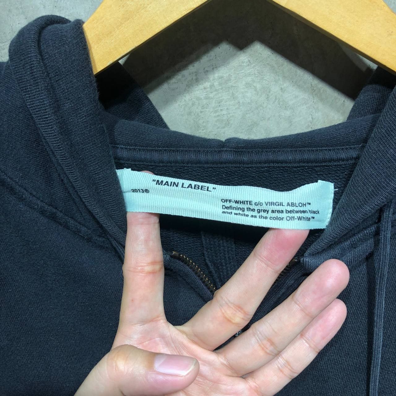 Off-White Off-White 3D stencil arrows zip-up hoodie Size US L / EU 52-54 / 3 - 10 Thumbnail