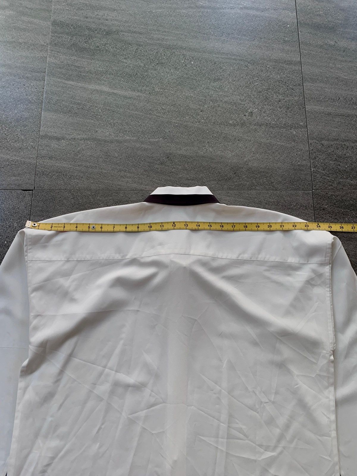 Homme Plisse Issey Miyake FREE TAX! Paneled Two Tone Polyester Ls Shirts Size US L / EU 52-54 / 3 - 12 Thumbnail