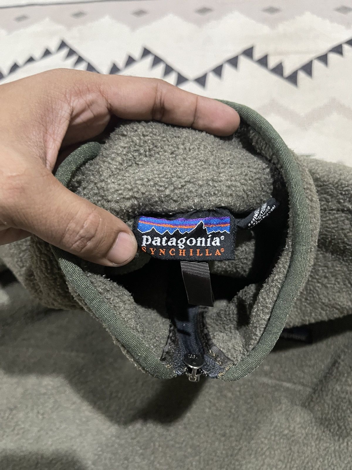 Patagonia 90s PATAGONIA SYNCHILLA HALF ZIPPER FLEECE JACKET Size US XS / EU 42 / 0 - 8 Thumbnail