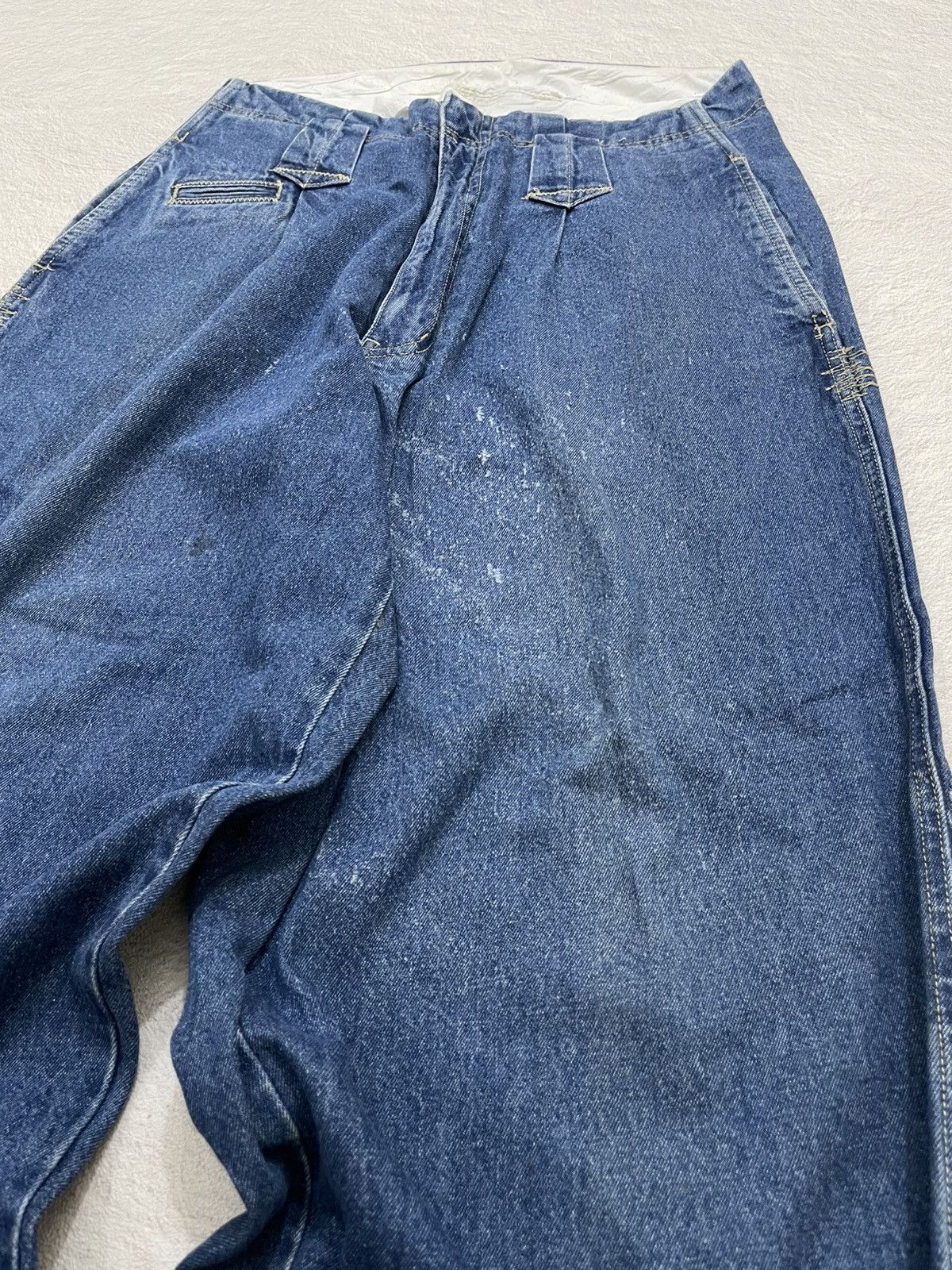 Hysteric Glamour 2000s Blue Denim Distressed Y2K Size US 29 - 3 Thumbnail