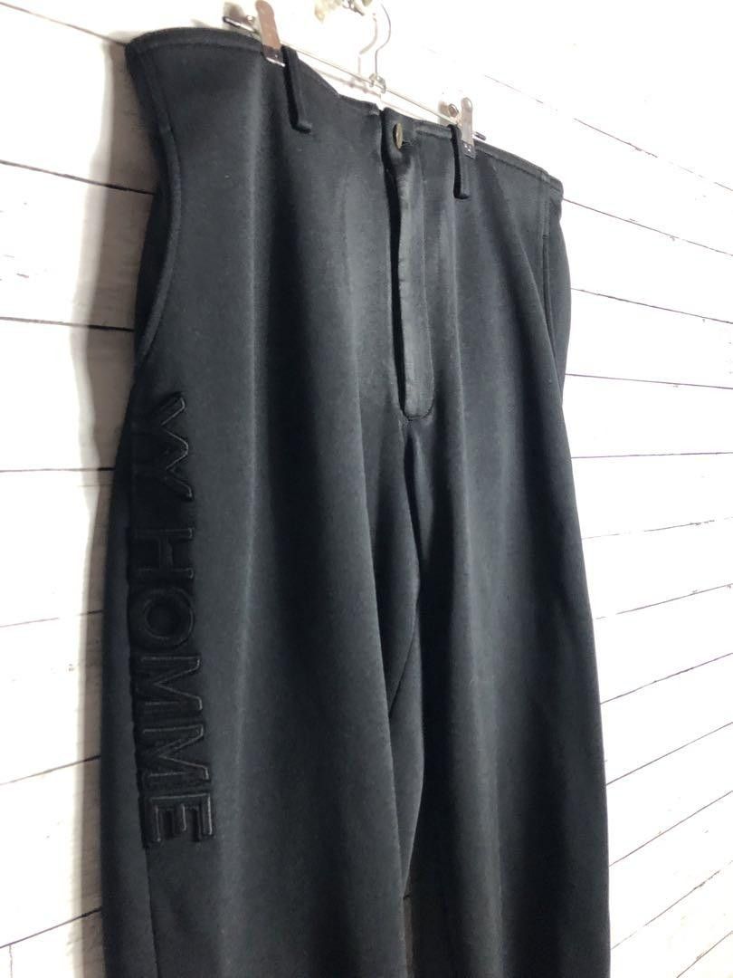 Yohji Yamamoto yohji yamamoto pour homme/jersey track pants Size US 34 / EU 50 - 1 Thumbnail