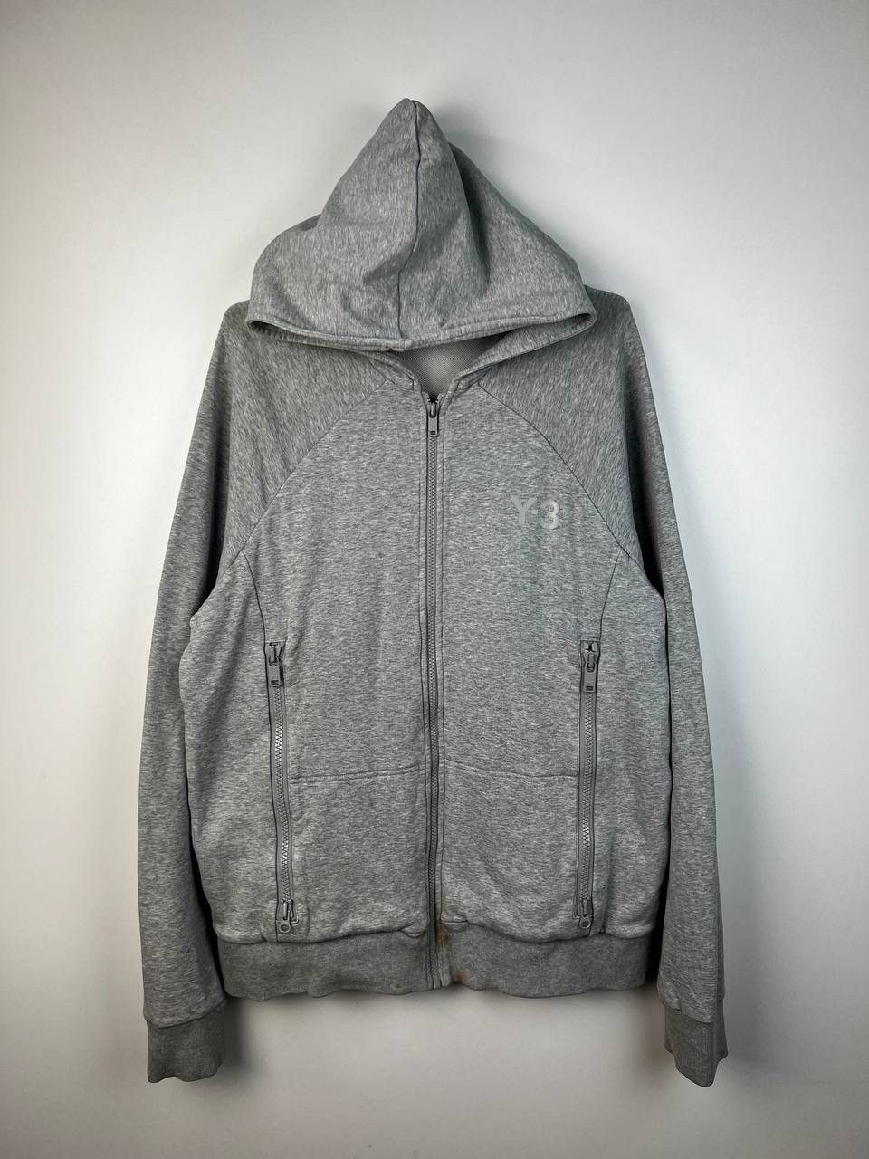 Y-3 Y-3 Yohji Yamamoto Adidas zip hoodie size XL Size US XL / EU 56 / 4 - 1 Thumbnail