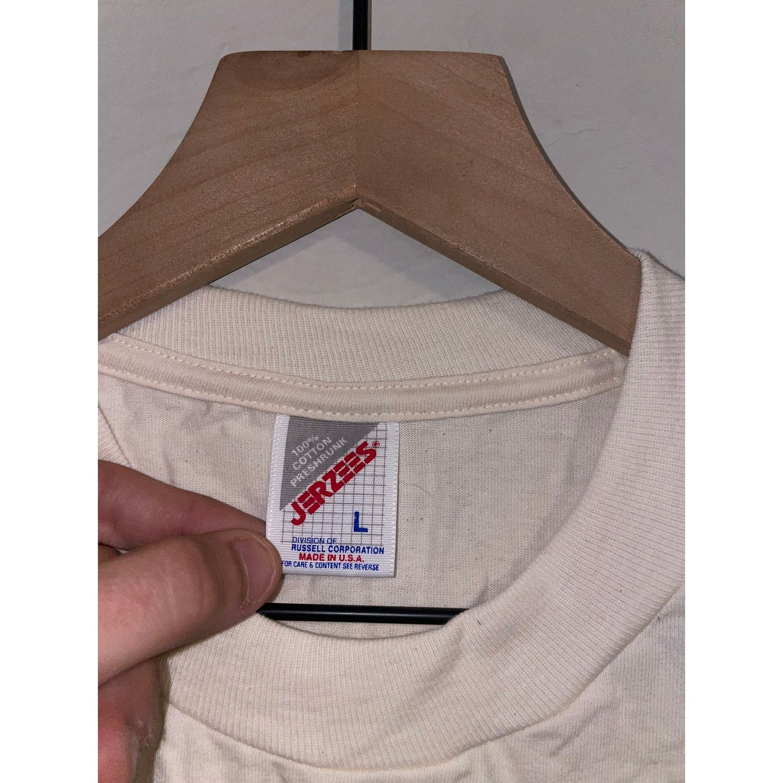 Jerzees Vintage Arizona The Buttes Tempe Kokopelli Beige Shirt Size US L / EU 52-54 / 3 - 8 Thumbnail