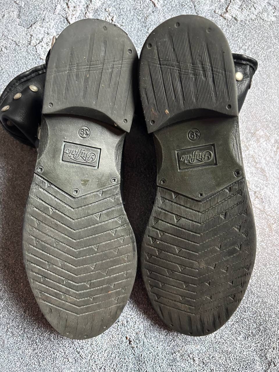 Buffalo London Vintage 90s Japanese Y2k Boots Metal Rock Goth Buffalo Style Size US 9 / IT 39 - 7 Thumbnail