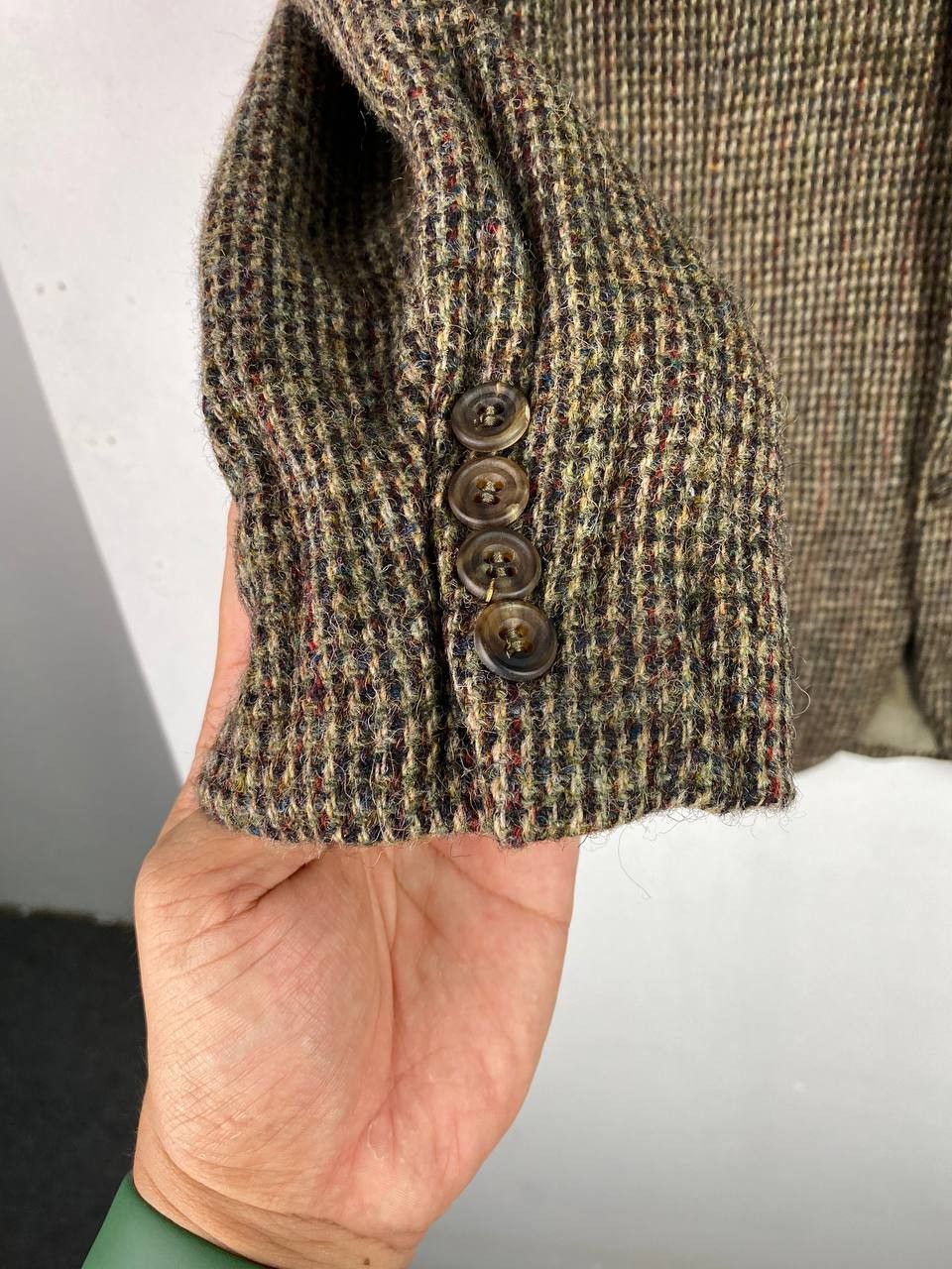 Harris Tweed harris tweed handwoven wool jacket nice design Size US M / EU 48-50 / 2 - 4 Thumbnail