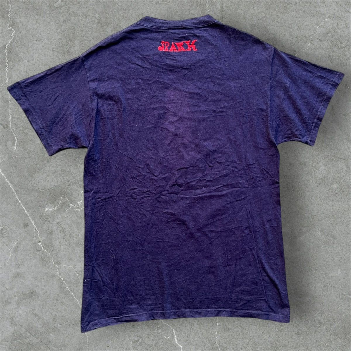 Vintage Vintage 90’s SPARK Skateboarding No.1 America Flag Tshirt Size US M / EU 48-50 / 2 - 4 Thumbnail