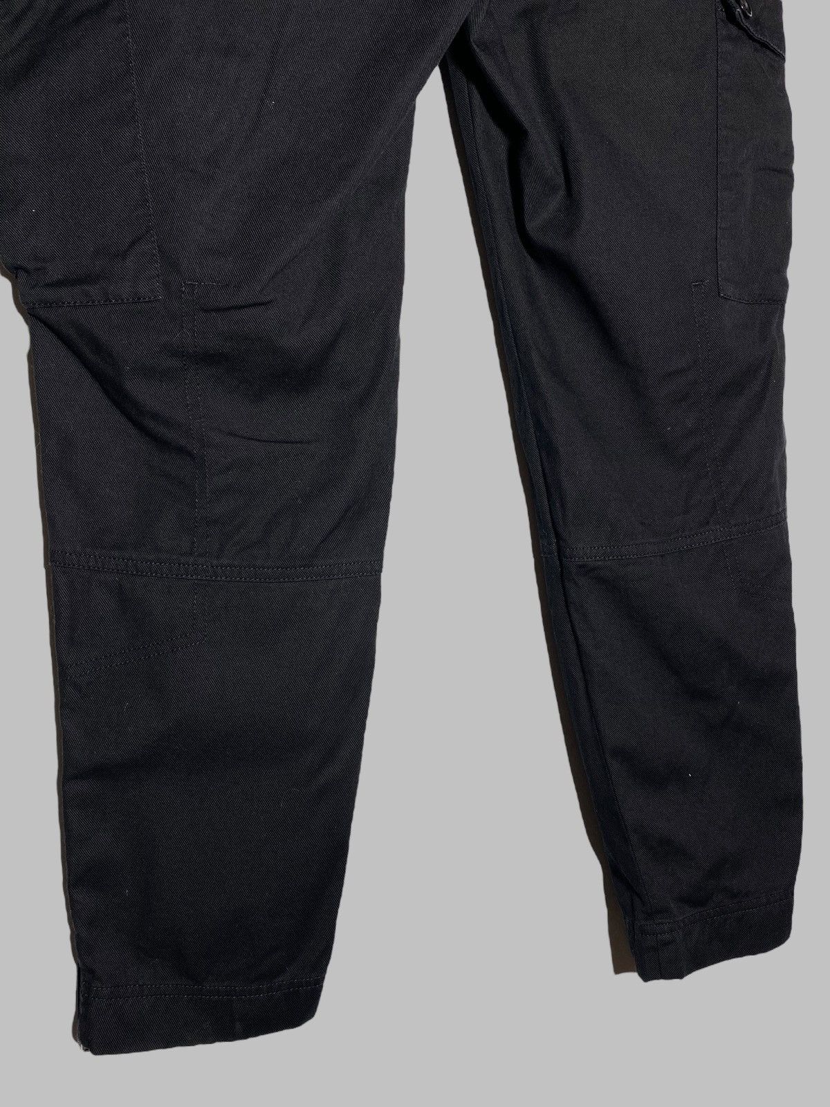 Dolce & Gabbana Dolce & Gabbana Jeans Black Cotton Skinny Cargo Denim Size US 32 / EU 48 - 9 Thumbnail