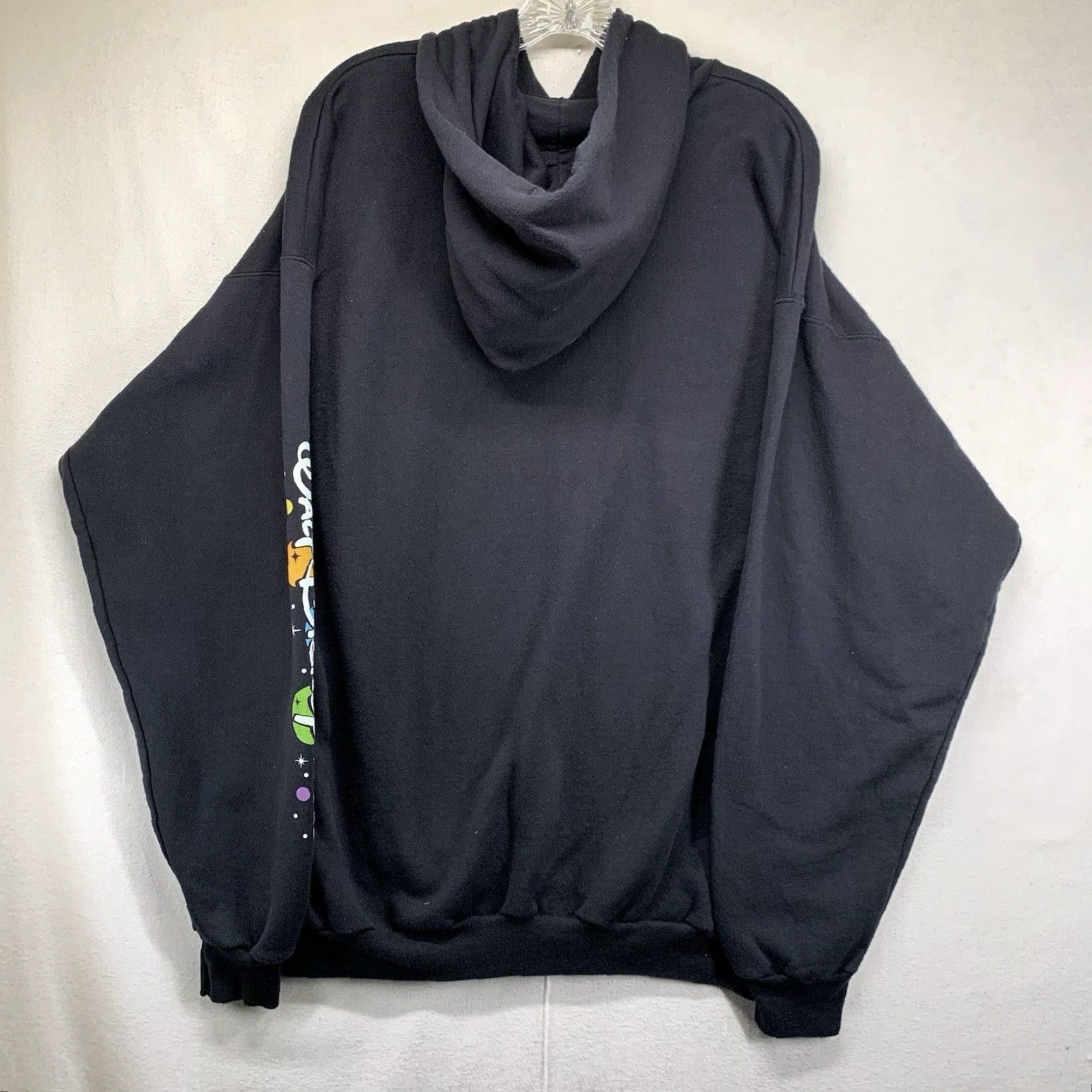 Disney VINTAGE Disney Hoodie Adult XL Black Cotton Fleece Mickey Minnie Stitch Graphic 2011 Disneyland Unisex Pullover Size US XL / EU 56 / 4 - 3 Thumbnail
