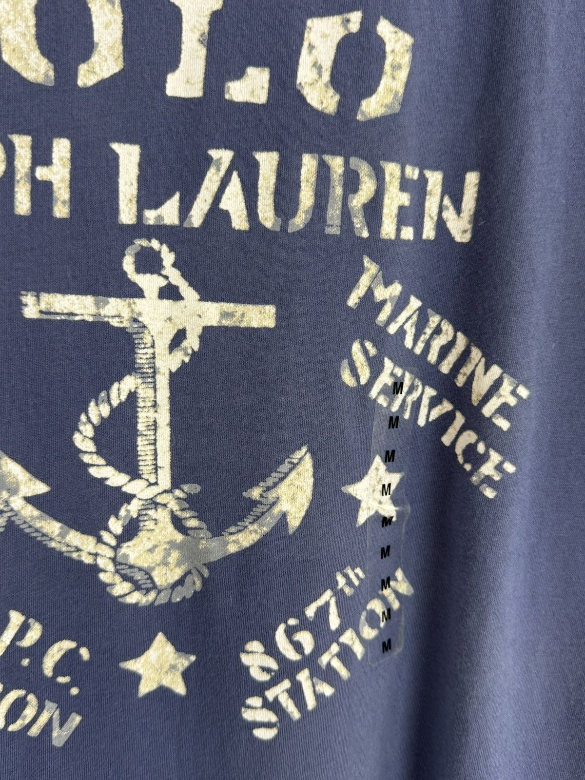 Polo Ralph Lauren Polo Ralph Lauren Marine Graphic Single Stitch T-Shirt Size US M / EU 48-50 / 2 - 4 Thumbnail