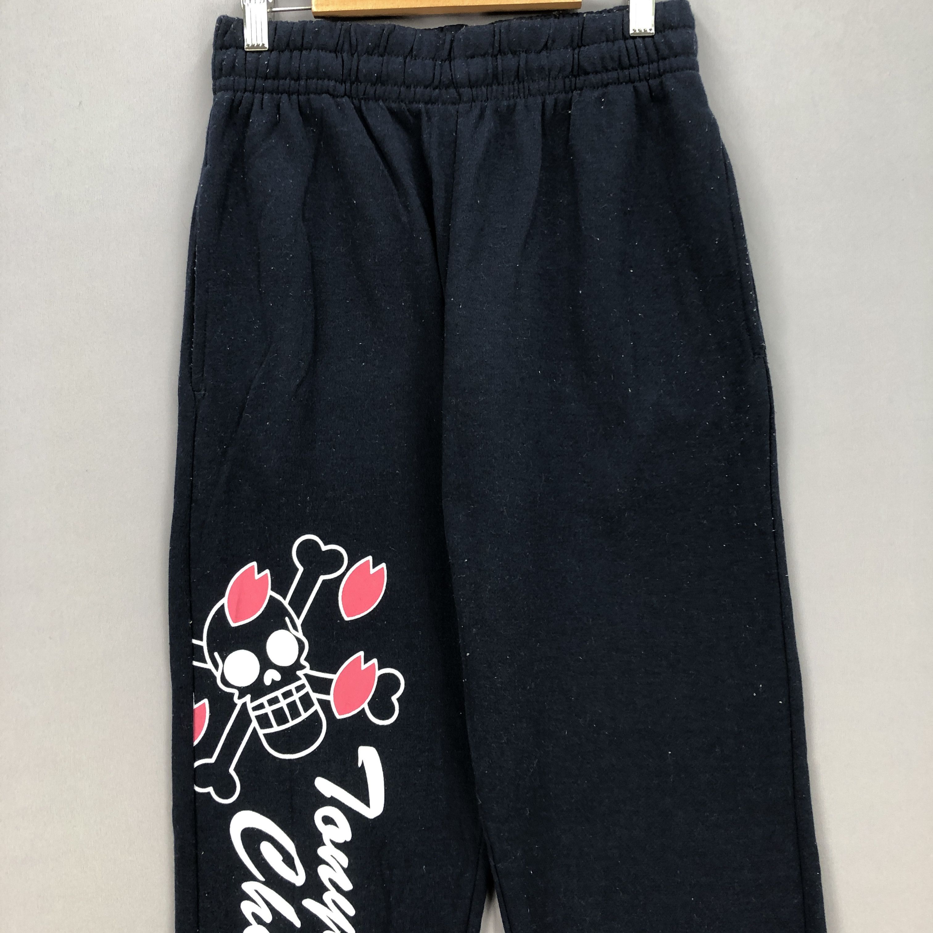 Anime × Japanese Brand × Vintage Vintage One Piece Joggers Japanese Anime Cartoon Pants Size 24" / US 00 / IT 34 - 3 Thumbnail