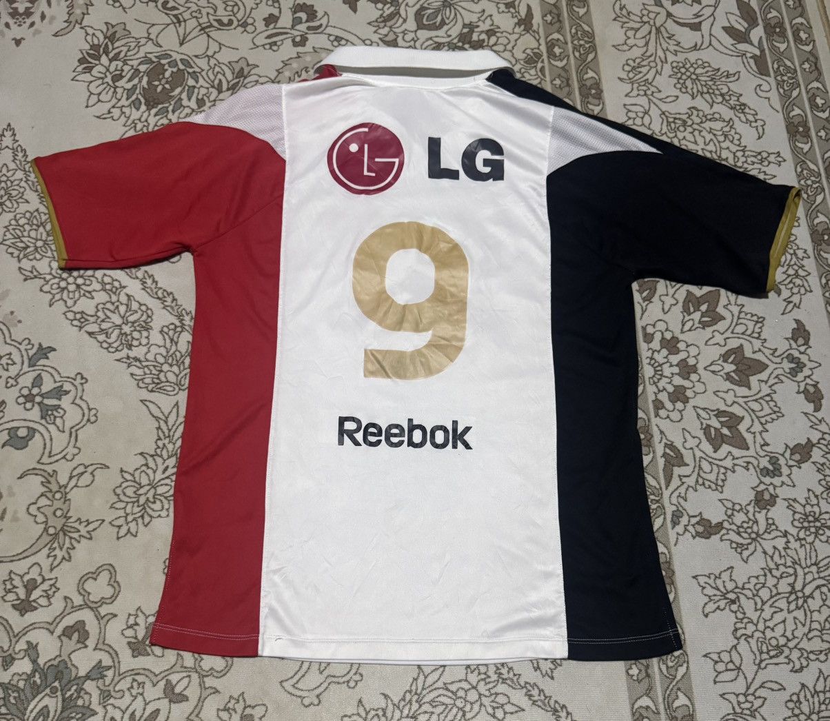 Vintage Vtg 09’ SPFC Reebok Collar Jersey Size US M / EU 48-50 / 2 - 3 Thumbnail