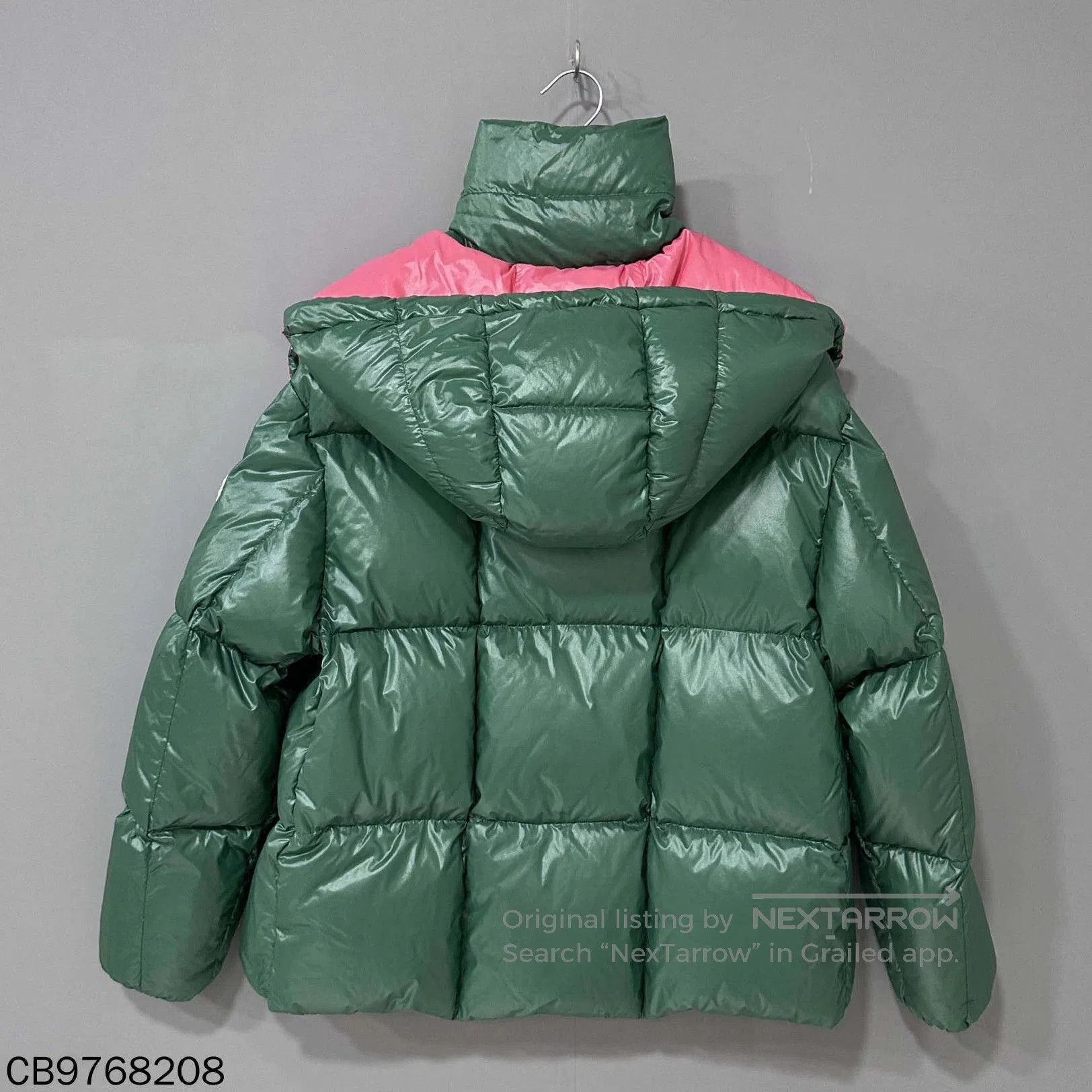 Moncler Green Hooded Puffer Coat - Size M. Size US M / EU 48-50 / 2 - 3 Thumbnail