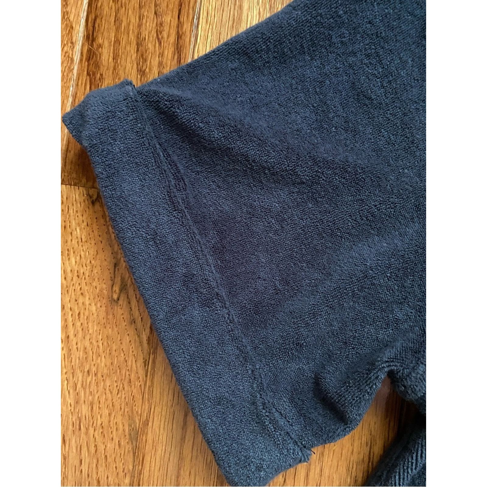 Alex Mill Alex Mill $95 Womens Benny Navy Terry Shirt Small EUC Size S / US 4 / IT 40 - 5 Thumbnail