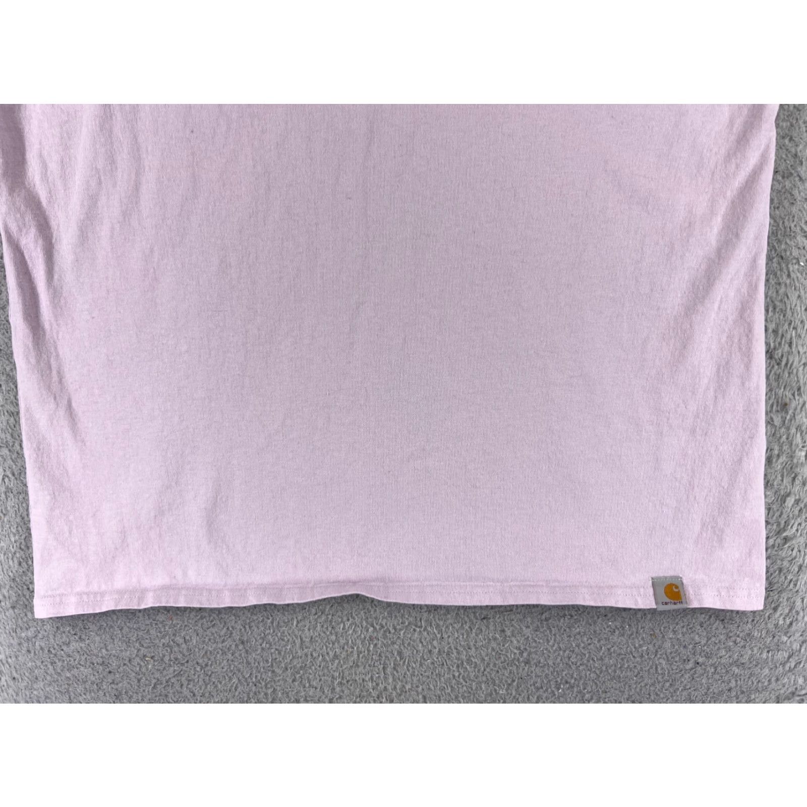 Carhartt Carhartt Shirt Womens Large Purple Short Sleeve Crew Neck 100% Cotton Workwear Size L / US 10 / IT 46 - 5 Thumbnail