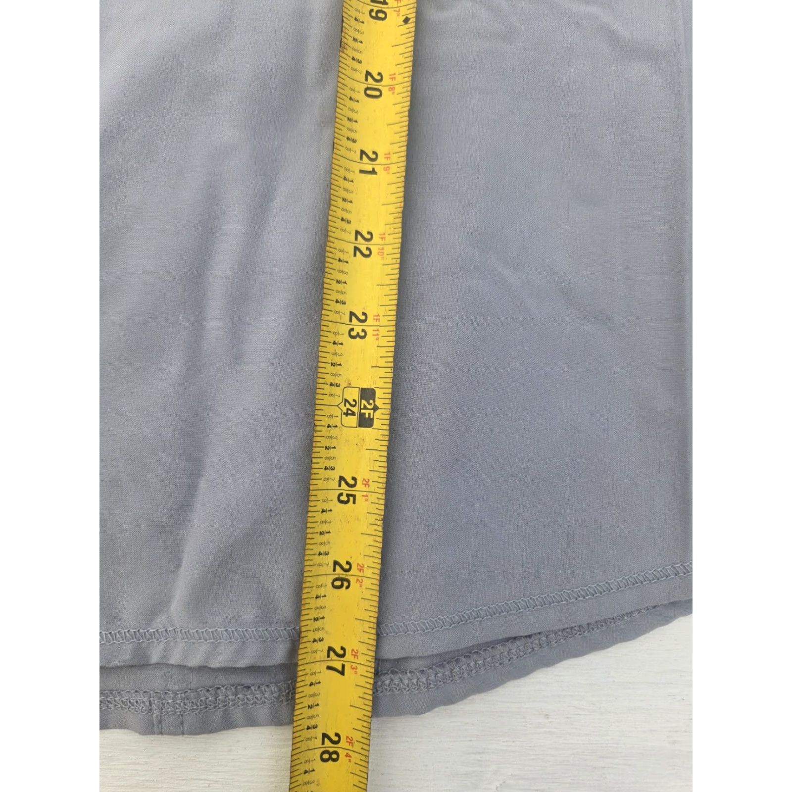 Vintage Scrubstar Scrub Top Womens XL Gray V-neck Short Sleeve Medical Nurse Work Size XL / US 12-14 / IT 48-50 - 8 Thumbnail